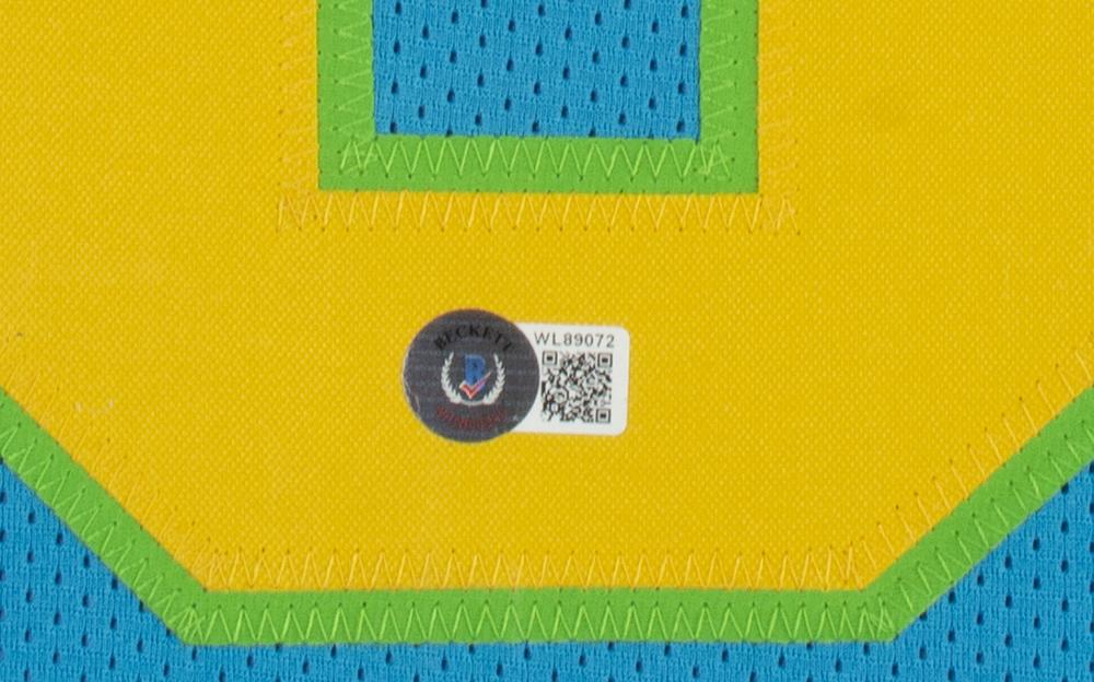 Tekashi 6ix9ine Signed Custom Framed Jersey Display (Beckett) at PristineAuction.com Tekashi 6ix9ine Signed Custom Framed Jersey Display (Beckett) at PristineAuction.com