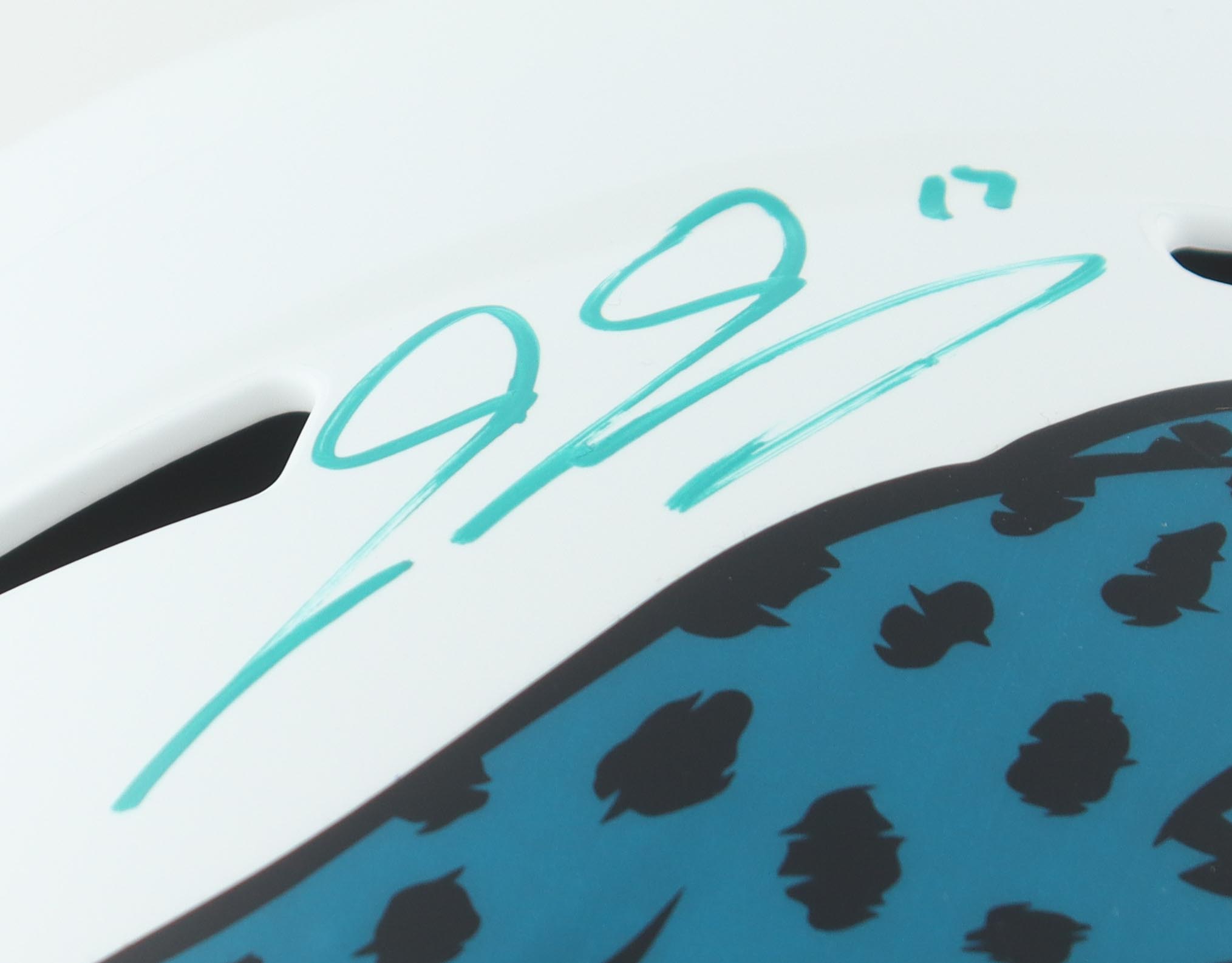 Evan Engram Signed Jaguars Full-Size Lunar Eclipse Alternate Speed Helmet (Beckett) at PristineAuction.com Evan Engram Signed Jaguars Full-Size Lunar Eclipse Alternate Speed Helmet (Beckett) at PristineAuction.com