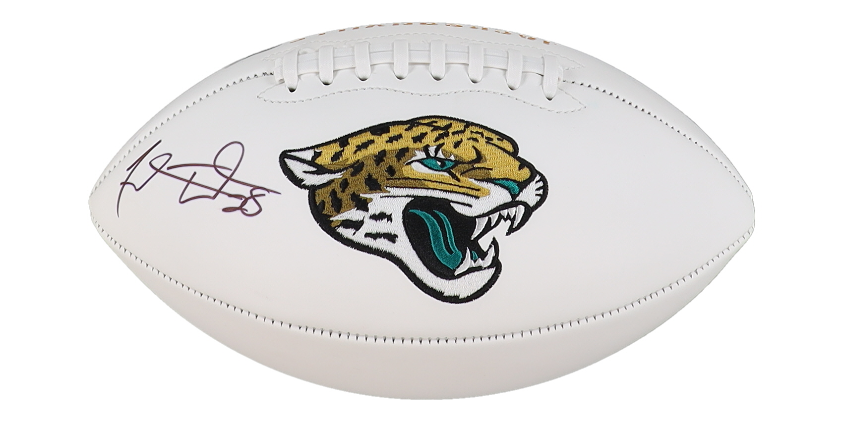 Fred Taylor Signed Jaguars Logo Football (Beckett) at PristineAuction.com Fred Taylor Signed Jaguars Logo Football (Beckett) at PristineAuction.com