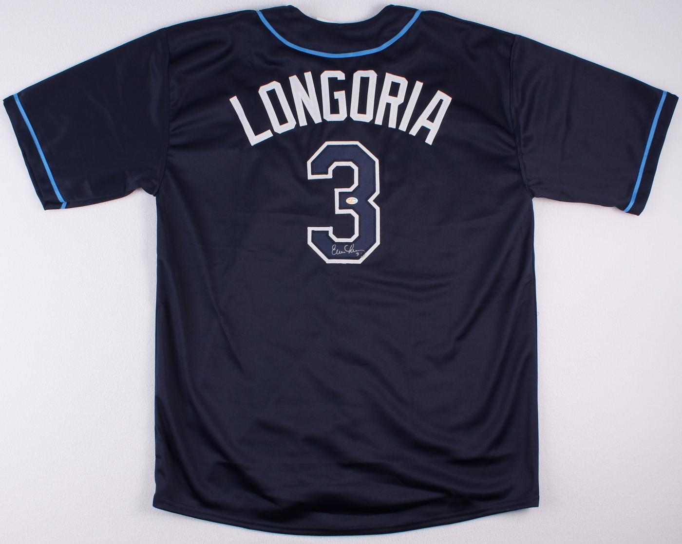 Evan Longoria Signed Rays Jersey (Longoria Hologram) at PristineAuction.com Evan Longoria Signed Rays Jersey (Longoria Hologram) at PristineAuction.com