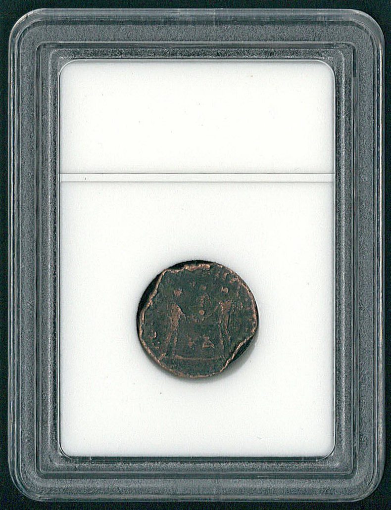 Constantine The Great Era Roman Empire Coin from 330 AD (INB Encapsulated) at PristineAuction.com Constantine The Great Era Roman Empire Coin from 330 AD (INB Encapsulated) at PristineAuction.com