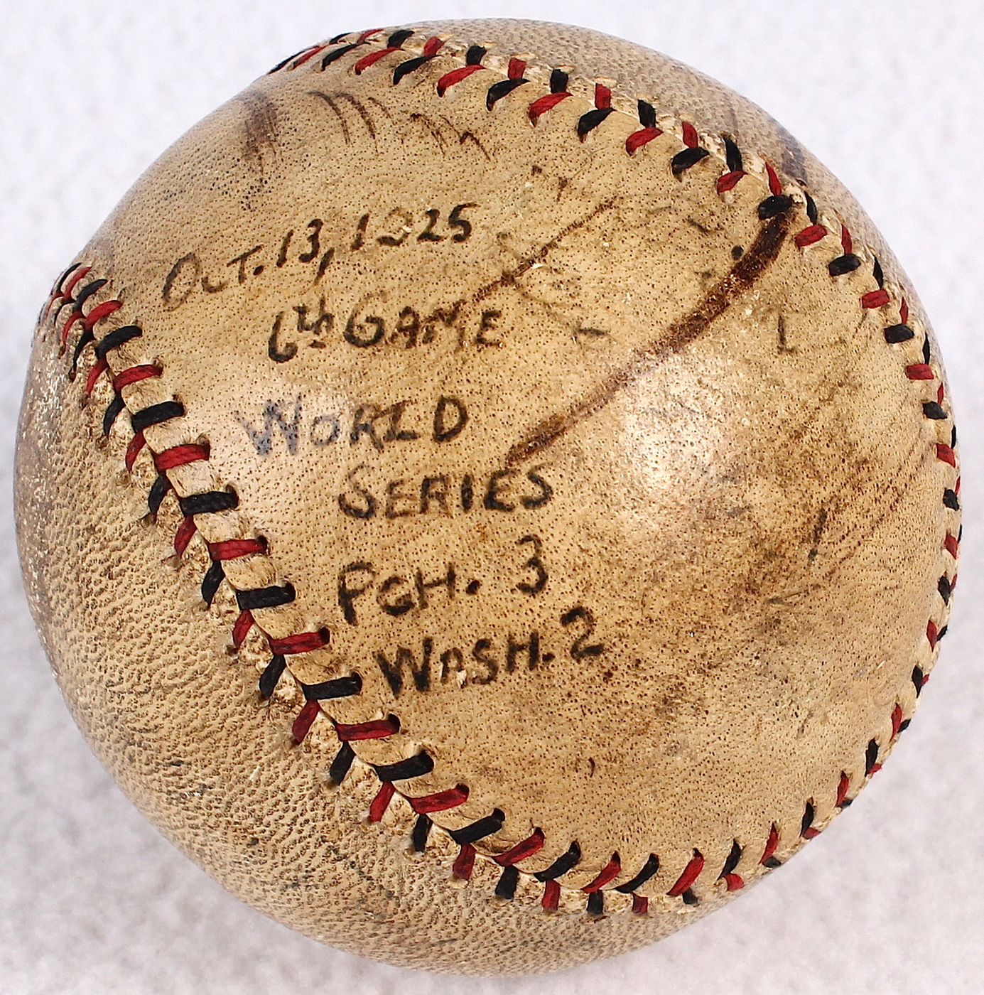 1925 World Series Champion Pirates ONL Baseball Team-Signed by (9) with Kiki Cuyler, Pie Traynor, Max Carey (JSA LOA) at PristineAuction.com 1925 World Series Champion Pirates ONL Baseball Team-Signed by (9) with Kiki Cuyler, Pie Traynor, Max Carey (JSA LOA) at PristineAuction.com