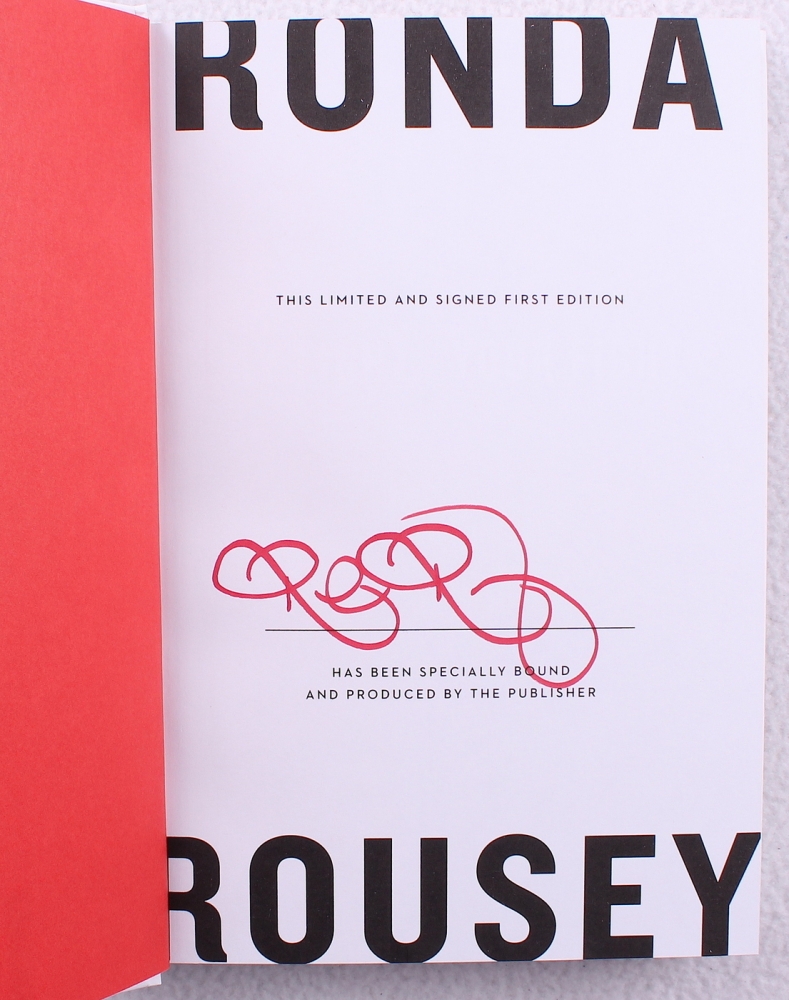 Ronda Rousey Signed 