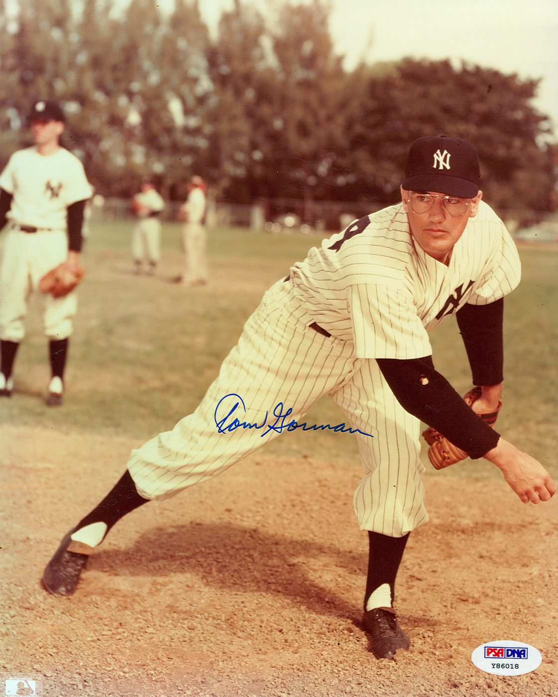 Tom Gorman Signed Yankees 8x10 Photo (PSA COA) at PristineAuction.com Tom Gorman Signed Yankees 8x10 Photo (PSA COA) at PristineAuction.com