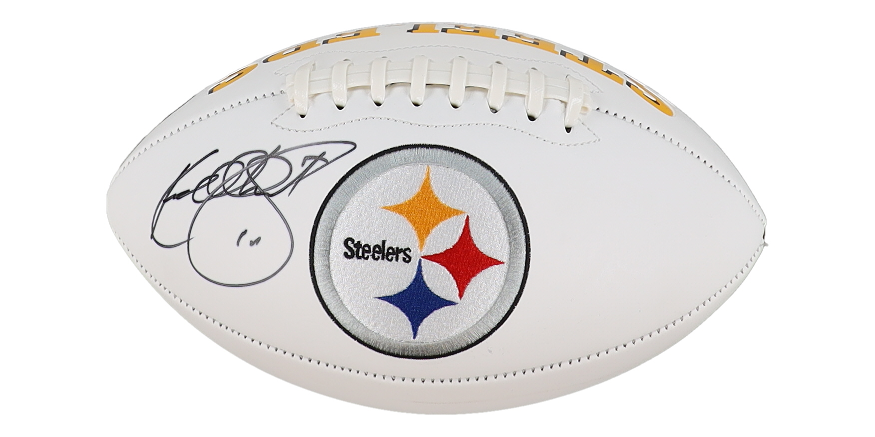 Kordell Stewart Signed Steelers Logo Football (Beckett & Prova) at PristineAuction.com Kordell Stewart Signed Steelers Logo Football (Beckett & Prova) at PristineAuction.com