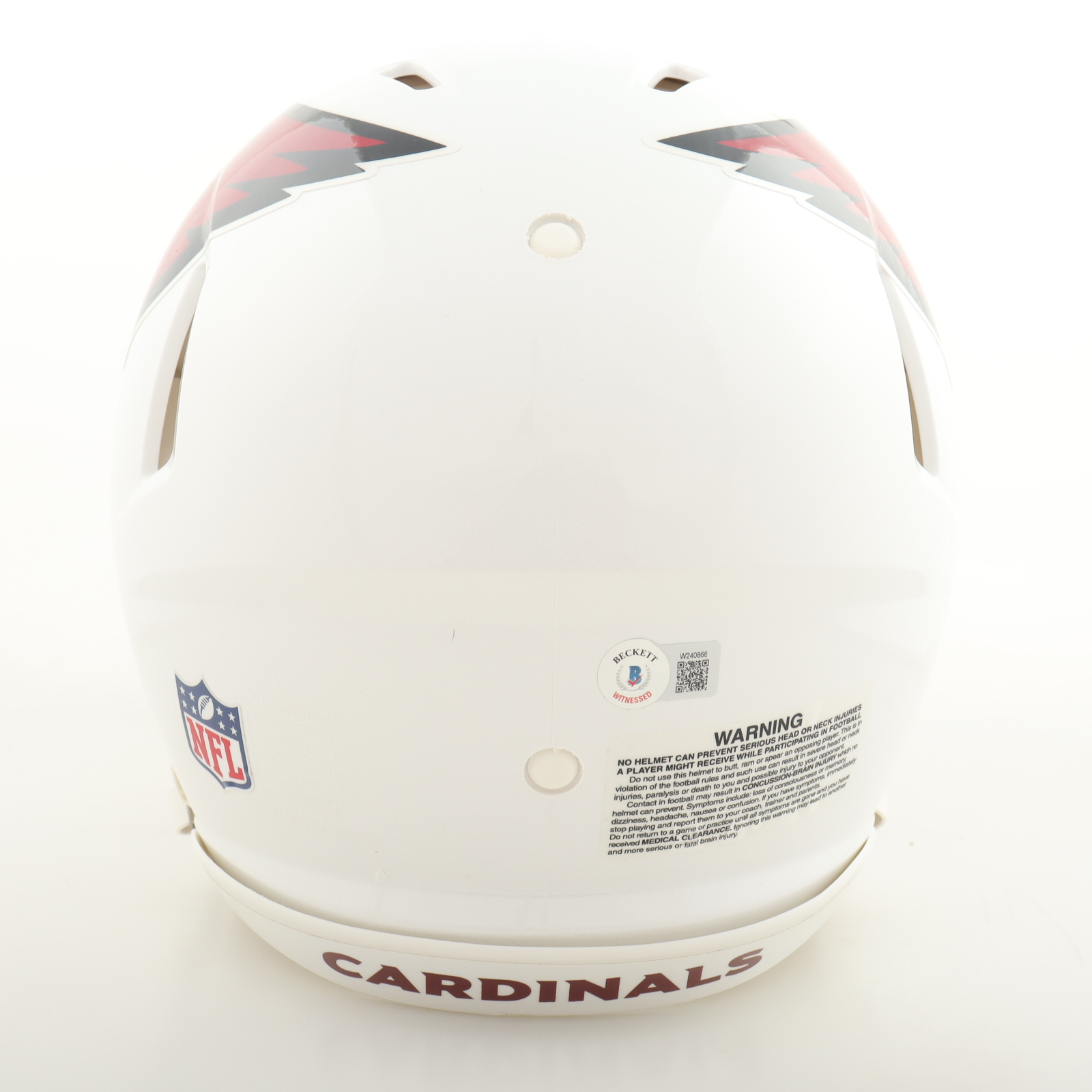 Budda Baker Signed Cardinals Full-Size Authentic Speed Helmet (Beckett) at PristineAuction.com Budda Baker Signed Cardinals Full-Size Authentic Speed Helmet (Beckett) at PristineAuction.com