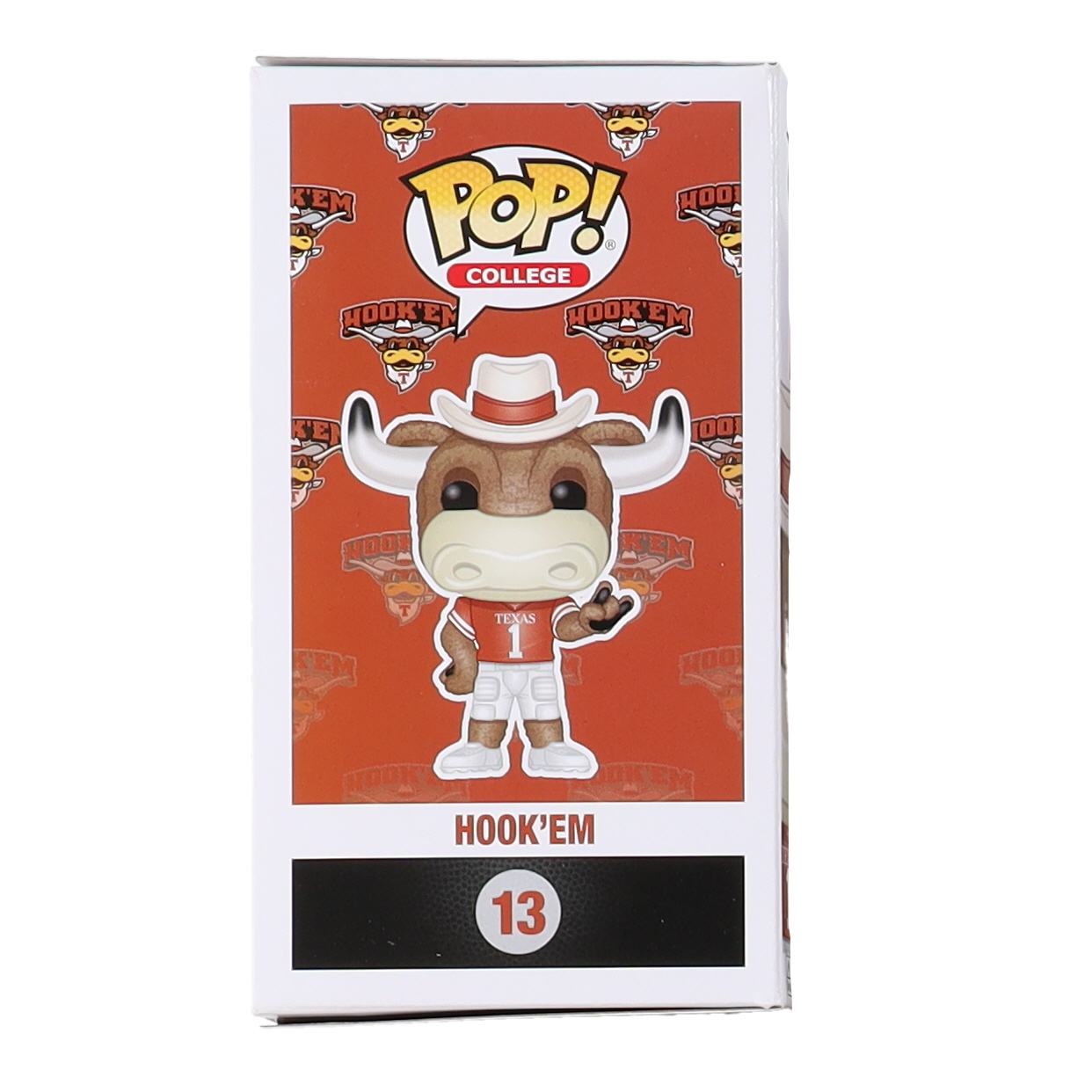 Earl Campbell Signed Texas Longhorns #13 Hook'em Funko Pop! Vinyl Figure (Beckett) at PristineAuction.com Earl Campbell Signed Texas Longhorns #13 Hook'em Funko Pop! Vinyl Figure (Beckett) at PristineAuction.com
