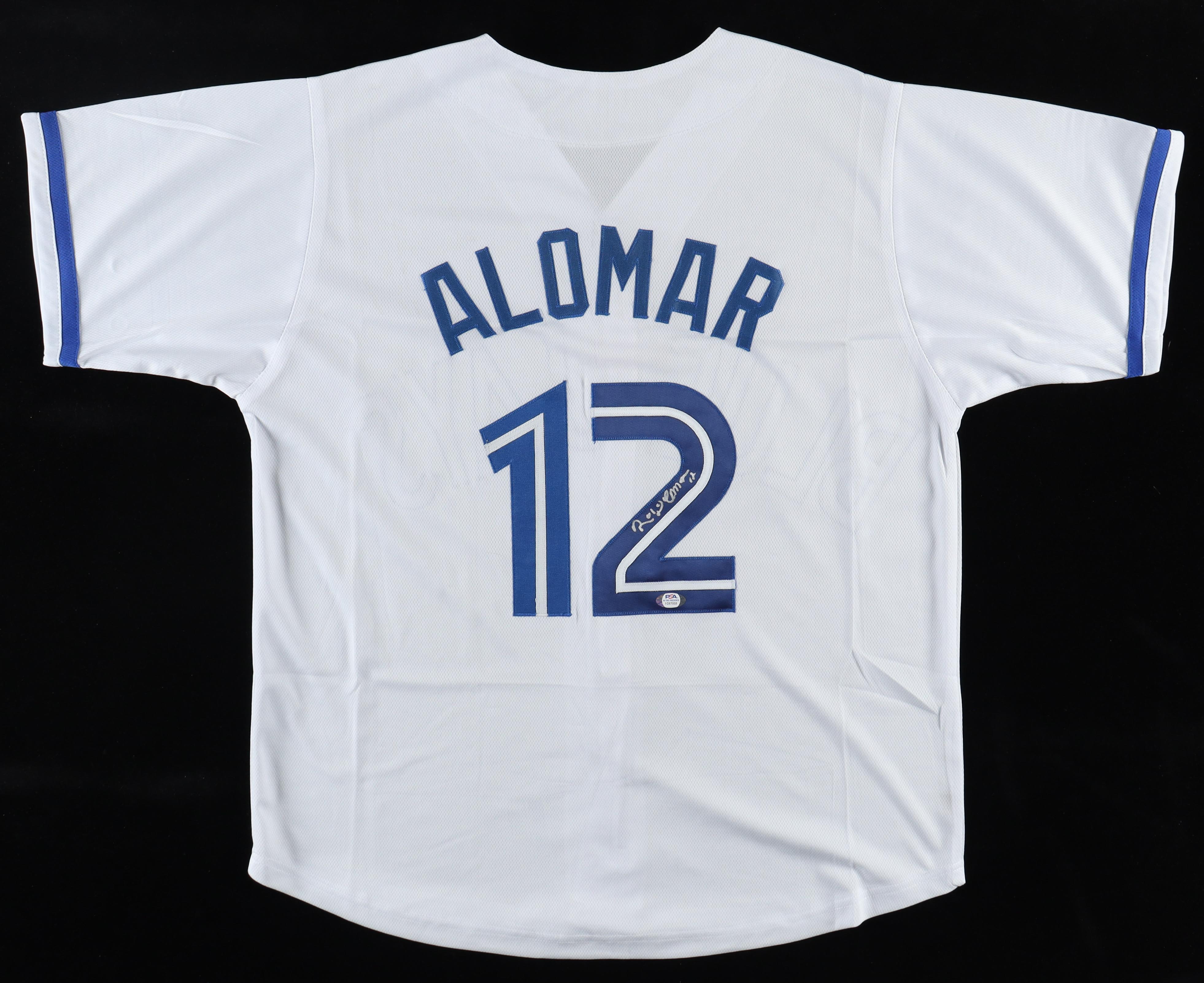 Roberto Alomar Signed Jersey (PSA) at PristineAuction.com Roberto Alomar Signed Jersey (PSA) at PristineAuction.com