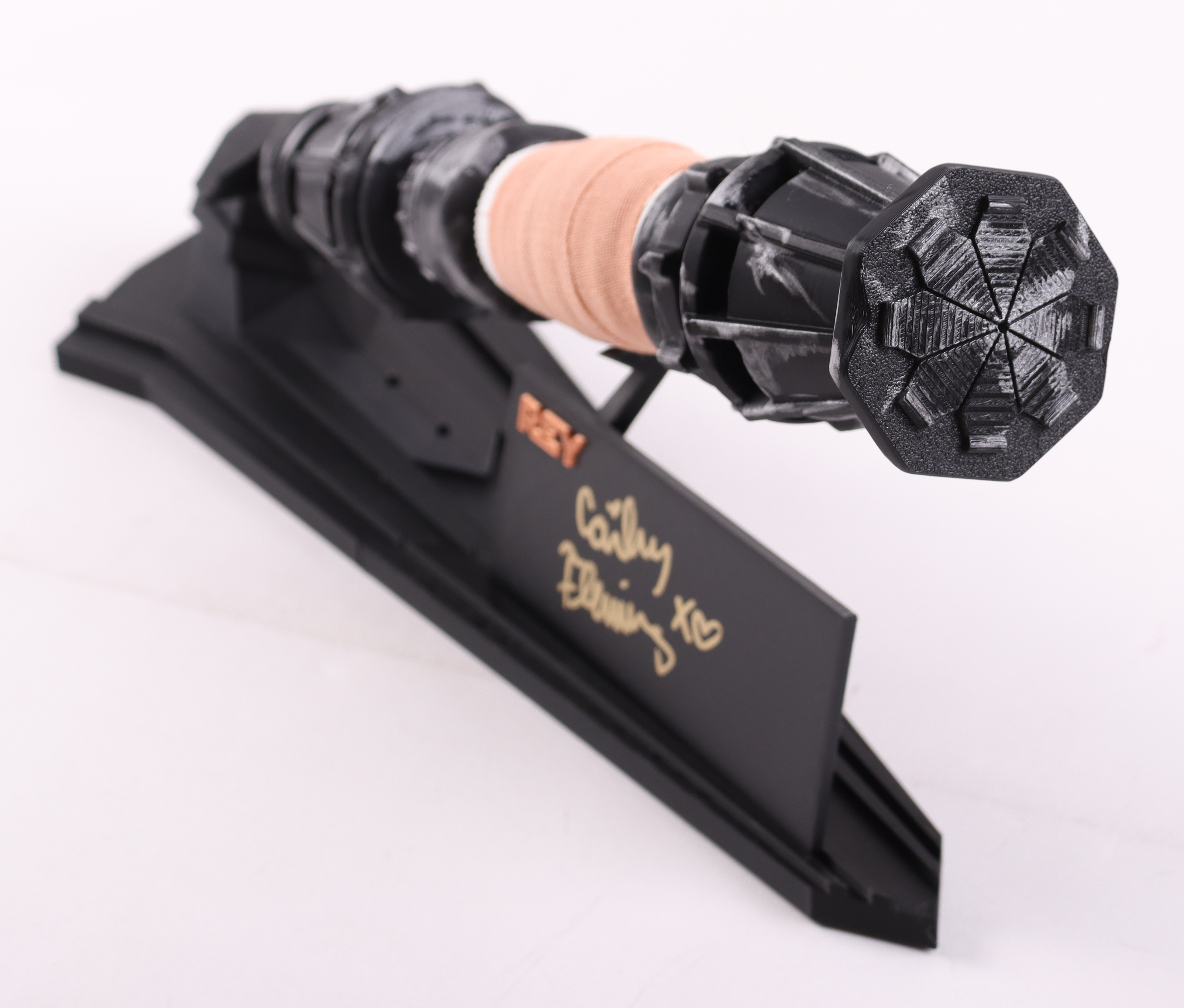 Cailey Fleming Signed Rey Star Wars Lightsaber Full Size Prop Replica ...