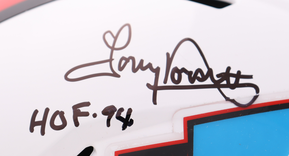 Earl Campbell & Tony Dorsett Signed Pro Football Hall of Fame Full-Size Helmet Inscribed "HOF 94" (Beckett) at PristineAuction.com Earl Campbell & Tony Dorsett Signed Pro Football Hall of Fame Full-Size Helmet Inscribed "HOF 94" (Beckett) at PristineAuction.com