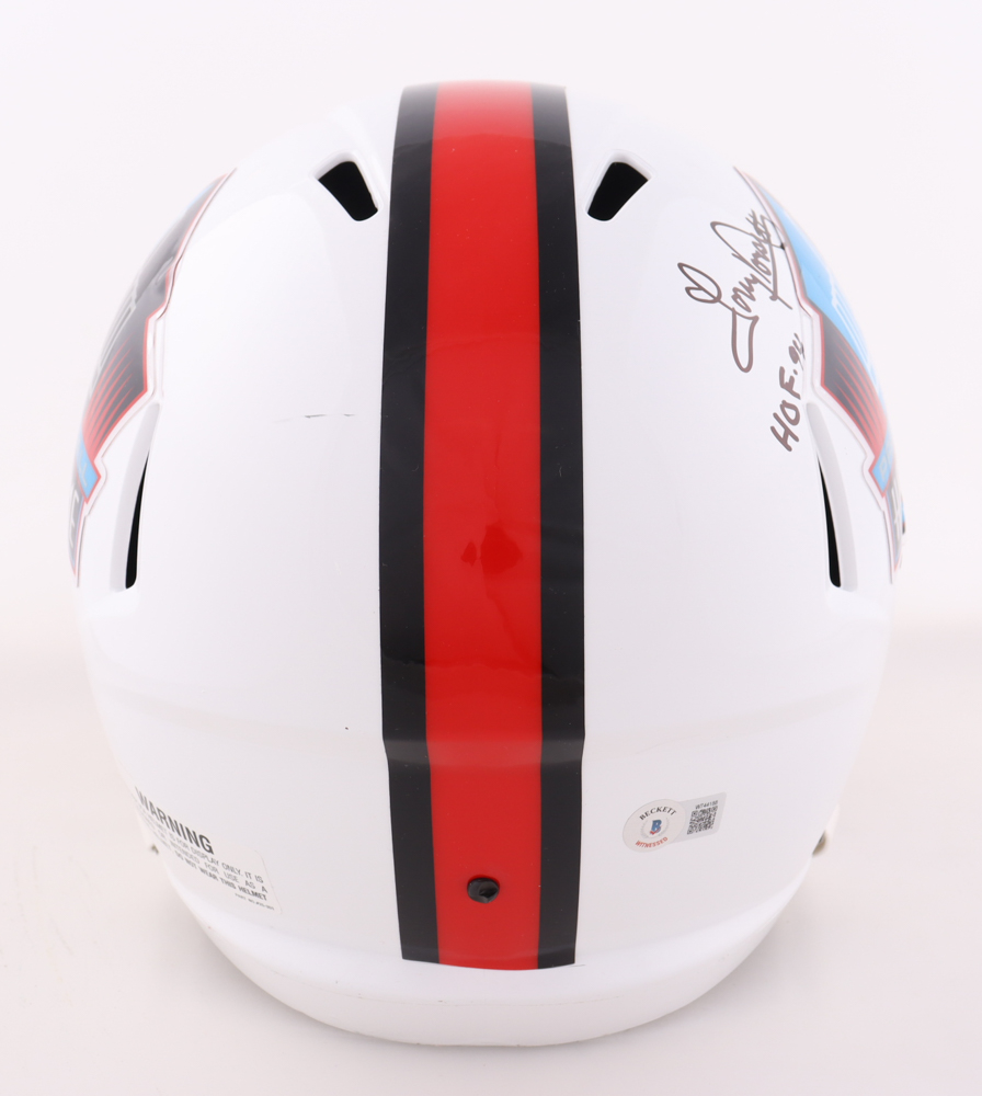 Earl Campbell & Tony Dorsett Signed Pro Football Hall of Fame Full-Size Helmet Inscribed "HOF 94" (Beckett) at PristineAuction.com Earl Campbell & Tony Dorsett Signed Pro Football Hall of Fame Full-Size Helmet Inscribed "HOF 94" (Beckett) at PristineAuction.com