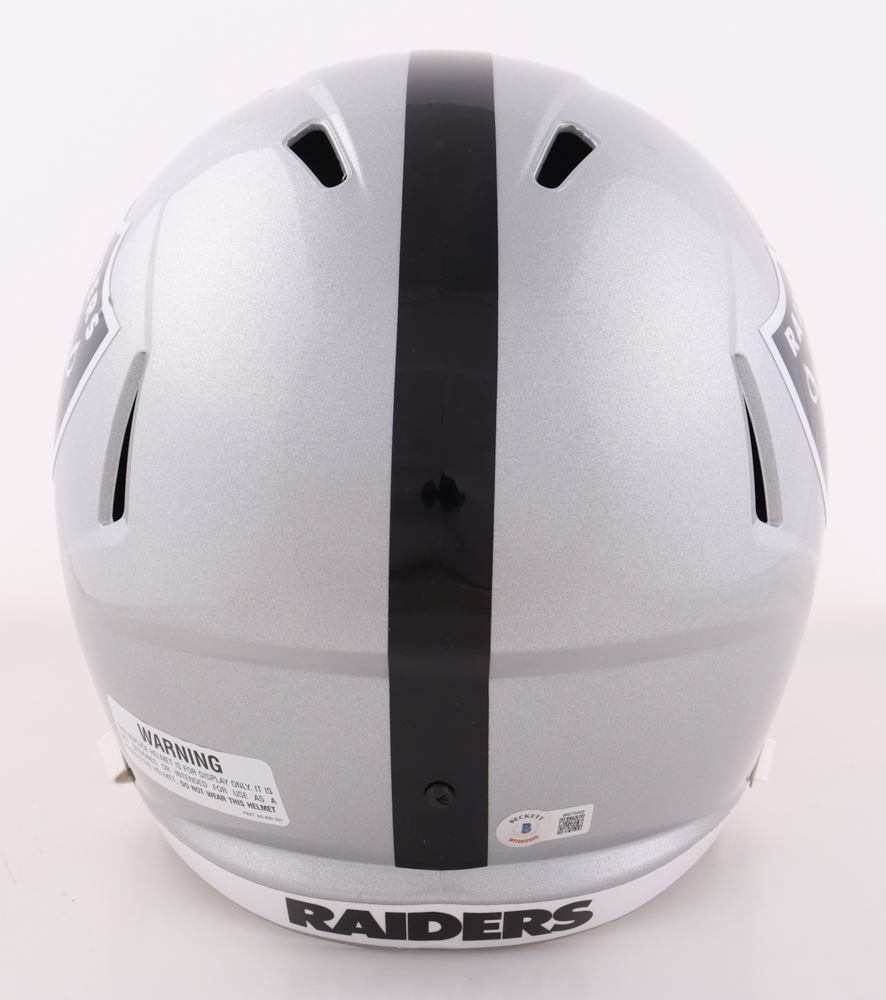 Aidan O'Connell Signed Raiders Full-Size Speed Helmet (Beckett) at PristineAuction.com Aidan O'Connell Signed Raiders Full-Size Speed Helmet (Beckett) at PristineAuction.com
