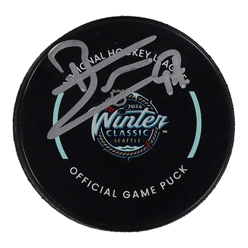 Pierre-Edouard Bellemare Signed 2024 Winter Classic Logo Hockey Puck (JSA) at PristineAuction.com Pierre-Edouard Bellemare Signed 2024 Winter Classic Logo Hockey Puck (JSA) at PristineAuction.com