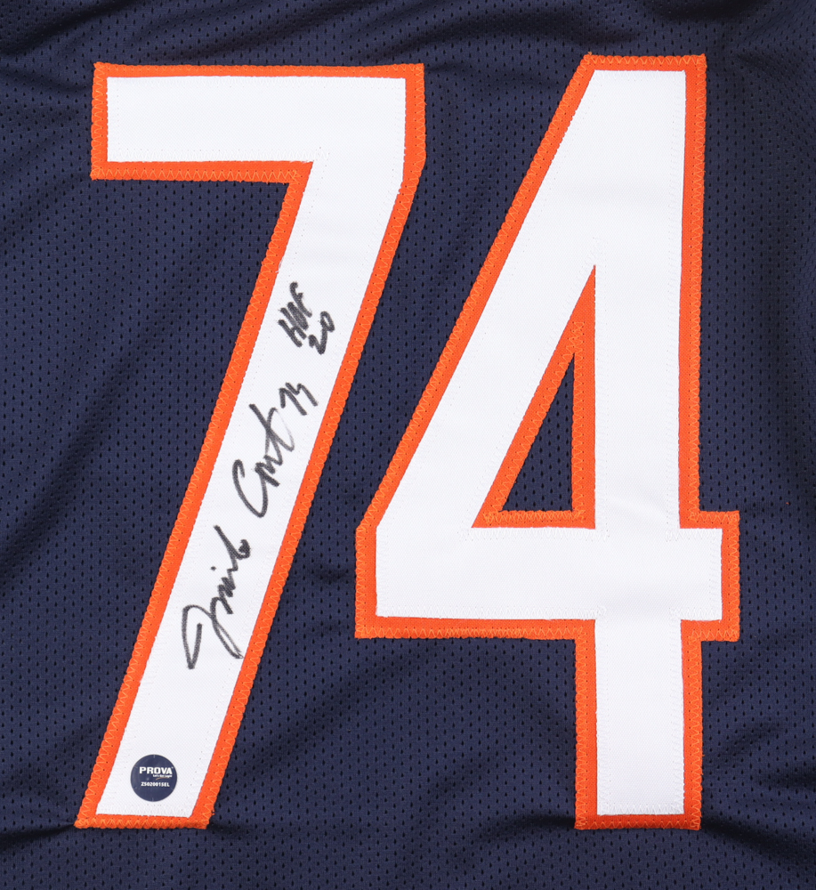 Jim Covert Signed Jersey Inscribed "HOF 20" (Prova) at PristineAuction.com Jim Covert Signed Jersey Inscribed "HOF 20" (Prova) at PristineAuction.com