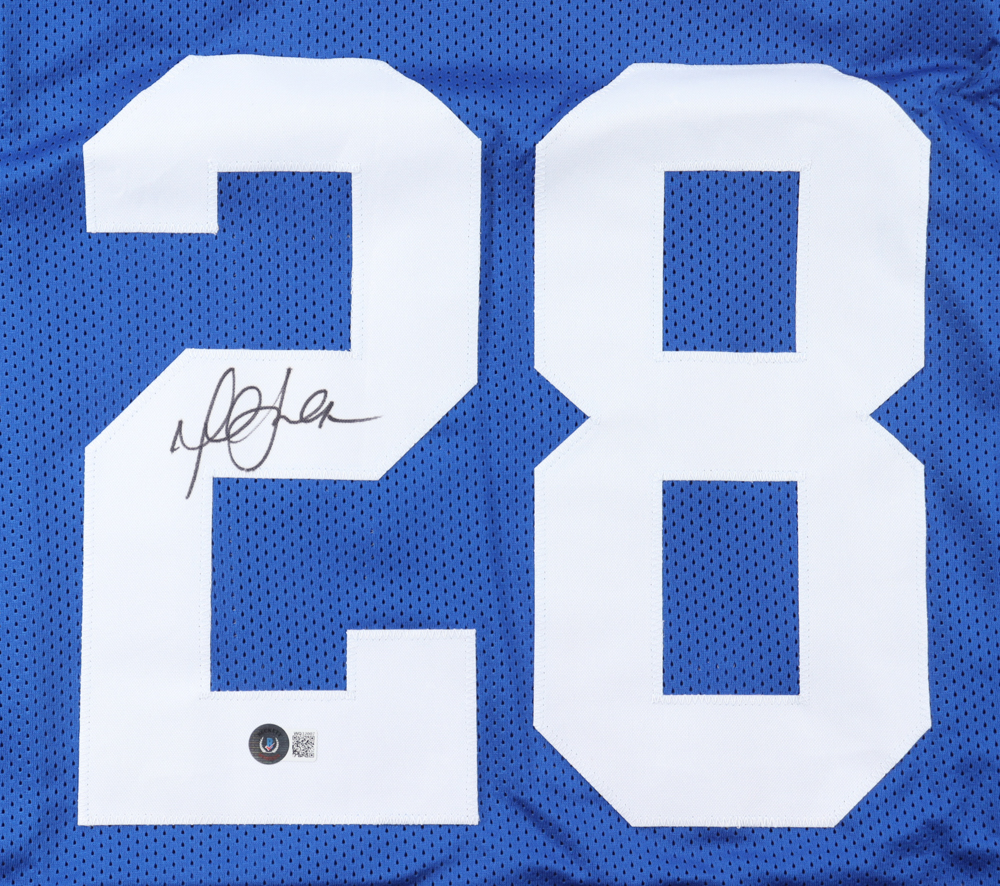 Marshall Faulk Signed Jersey (Beckett) at PristineAuction.com Marshall Faulk Signed Jersey (Beckett) at PristineAuction.com