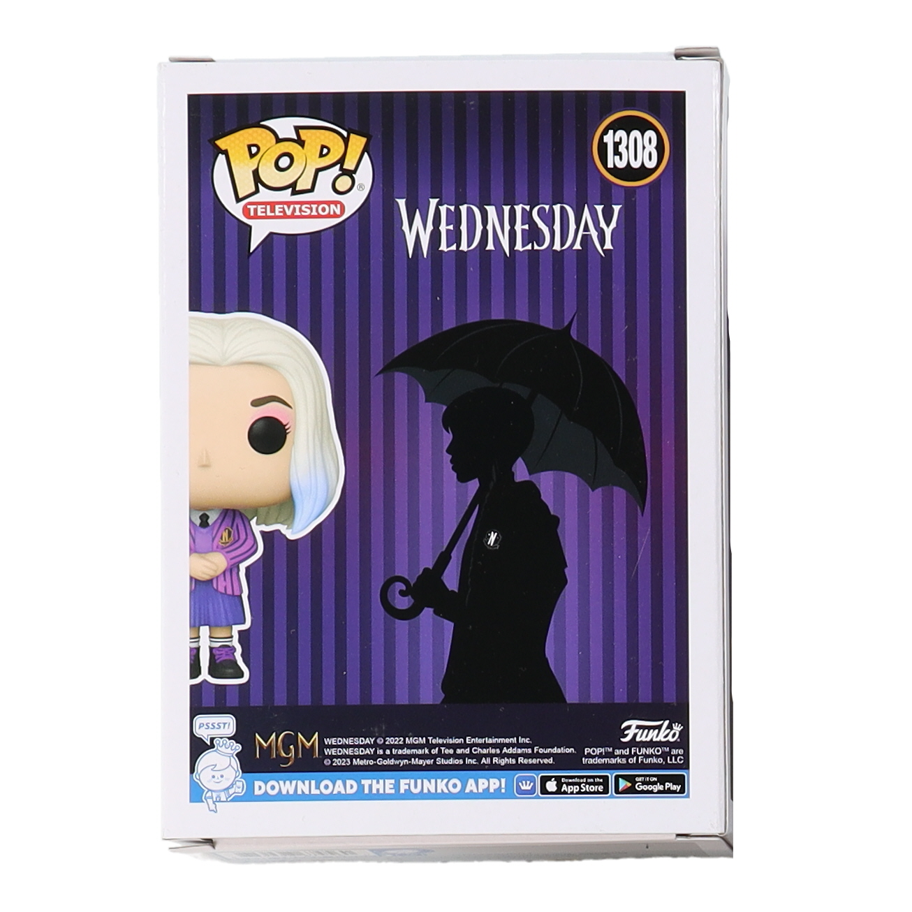 Emma Myers Signed "Wednesday" #1308 Enid Sinclair Funko Pop! Vinyl Figure (Beckett) at PristineAuction.com Emma Myers Signed "Wednesday" #1308 Enid Sinclair Funko Pop! Vinyl Figure (Beckett) at PristineAuction.com