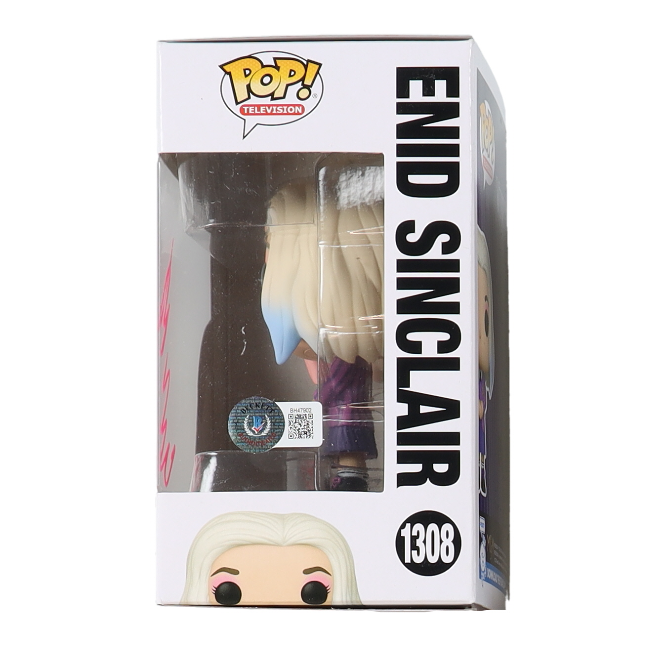 Emma Myers Signed "Wednesday" #1308 Enid Sinclair Funko Pop! Vinyl Figure (Beckett) at PristineAuction.com Emma Myers Signed "Wednesday" #1308 Enid Sinclair Funko Pop! Vinyl Figure (Beckett) at PristineAuction.com