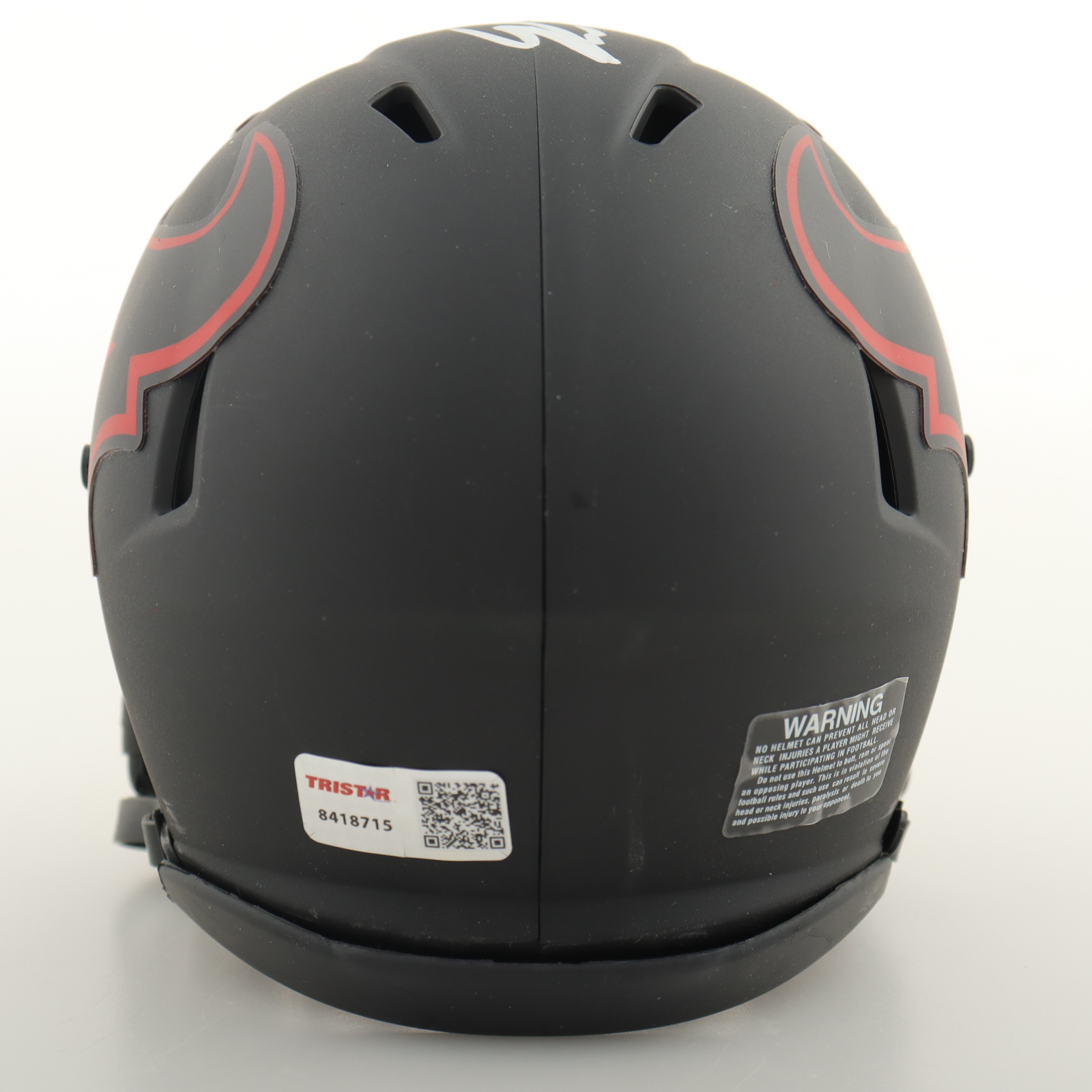 Dameon Pierce Signed Texans Eclipse Alternate Speed Mini Helmet (TriStar) at PristineAuction.com Dameon Pierce Signed Texans Eclipse Alternate Speed Mini Helmet (TriStar) at PristineAuction.com