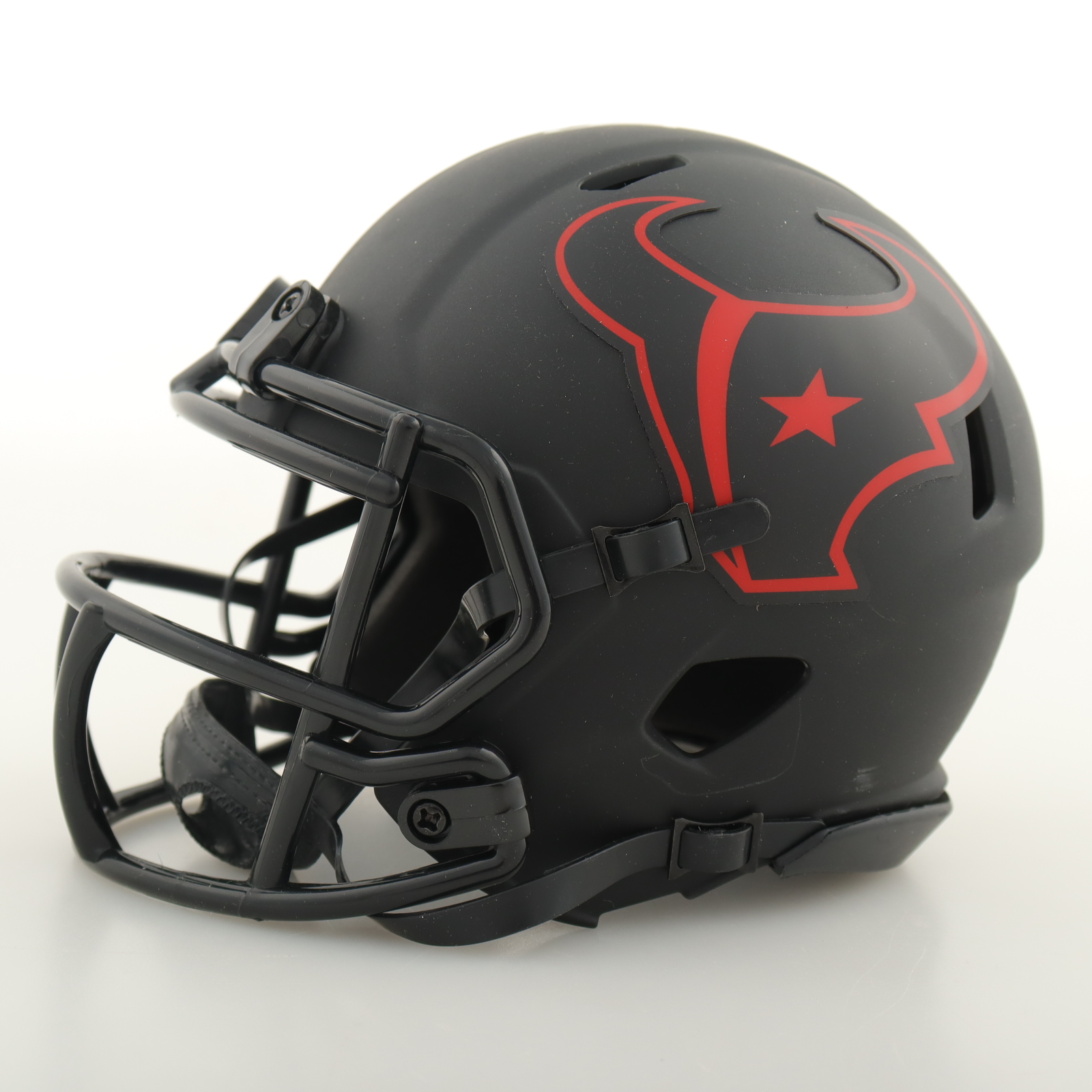 Dameon Pierce Signed Texans Eclipse Alternate Speed Mini Helmet (TriStar) at PristineAuction.com Dameon Pierce Signed Texans Eclipse Alternate Speed Mini Helmet (TriStar) at PristineAuction.com