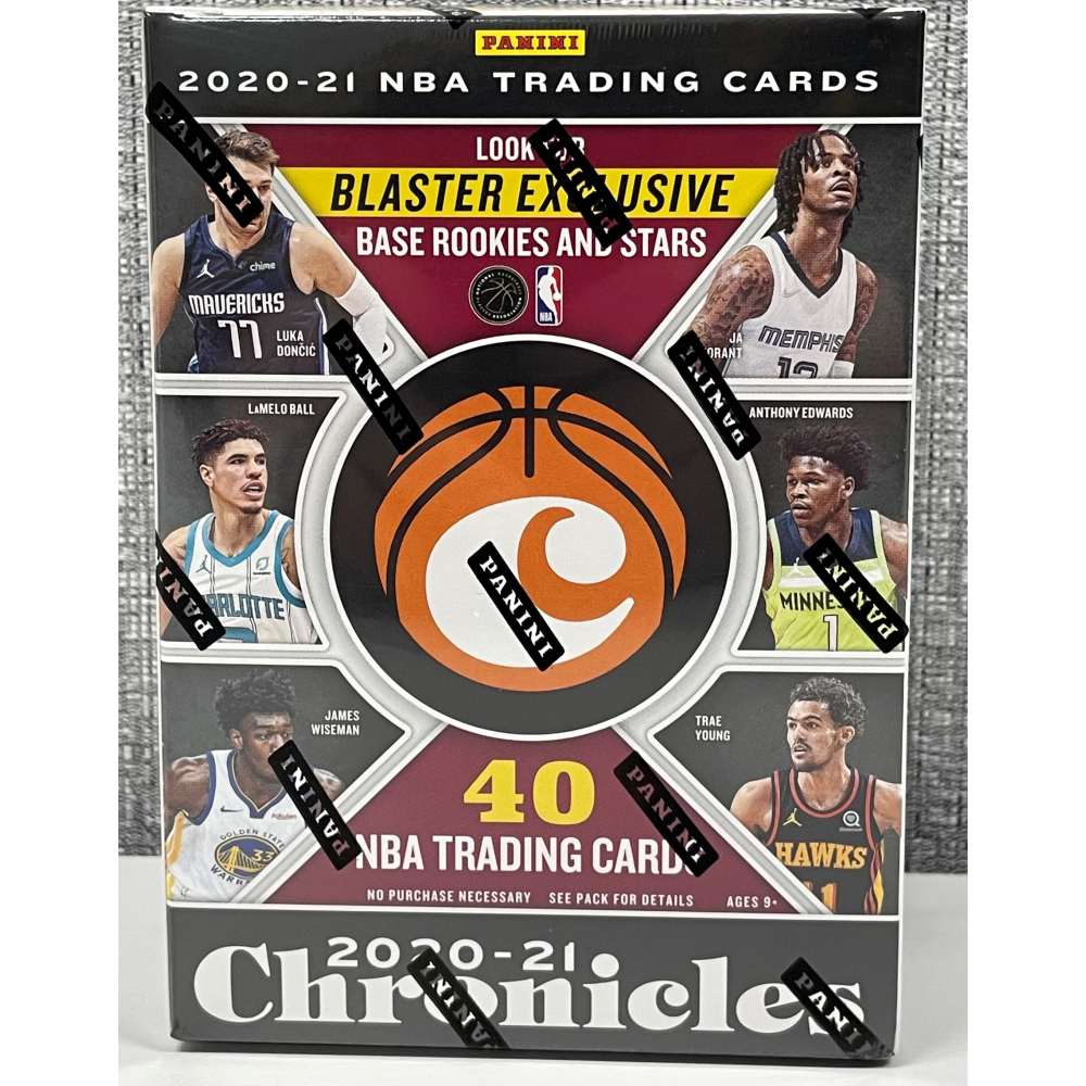 2020-2021 Panini Chronicles Basketball Blaster With (8) Packs at PristineAuction.com
