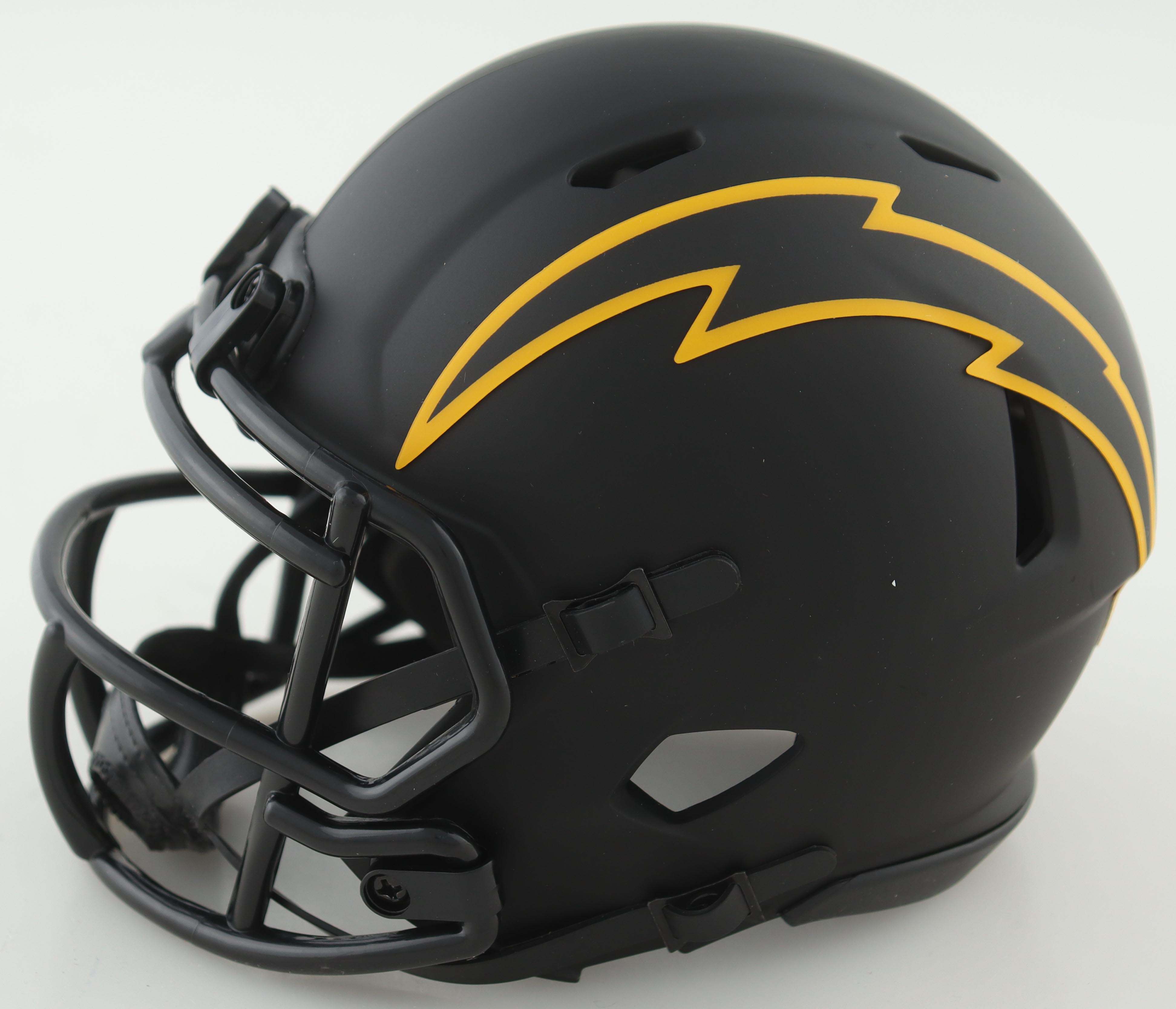 Rodney Harrison Signed Chargers Eclipse Alternate Speed Mini Helmet (Beckett) at PristineAuction.com Rodney Harrison Signed Chargers Eclipse Alternate Speed Mini Helmet (Beckett) at PristineAuction.com