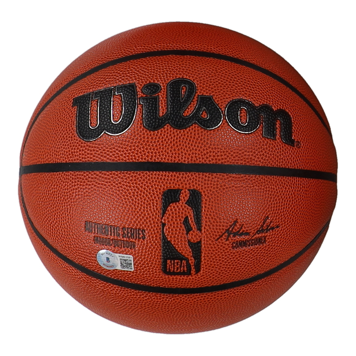 Spud Webb Signed NBA Basketball Inscribed "Slam Dunk Champ '86" (Beckett) at PristineAuction.com Spud Webb Signed NBA Basketball Inscribed "Slam Dunk Champ '86" (Beckett) at PristineAuction.com