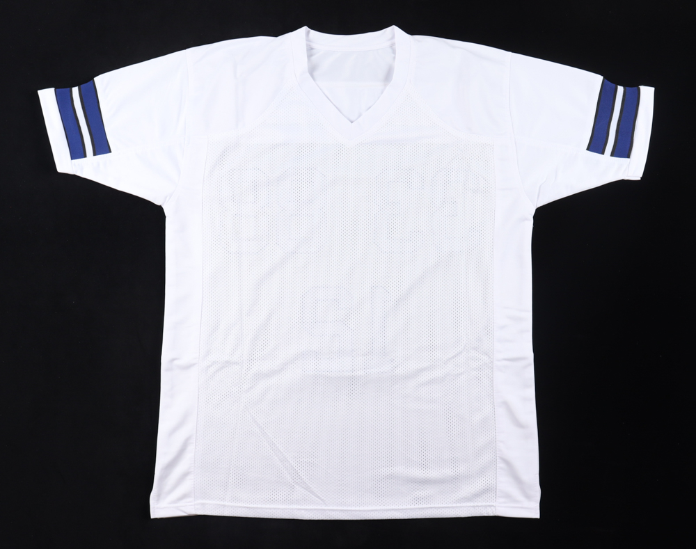 Roger Staubach, Tony Dorsett & Drew Pearson Signed Jersey (Beckett) at PristineAuction.com Roger Staubach, Tony Dorsett & Drew Pearson Signed Jersey (Beckett) at PristineAuction.com