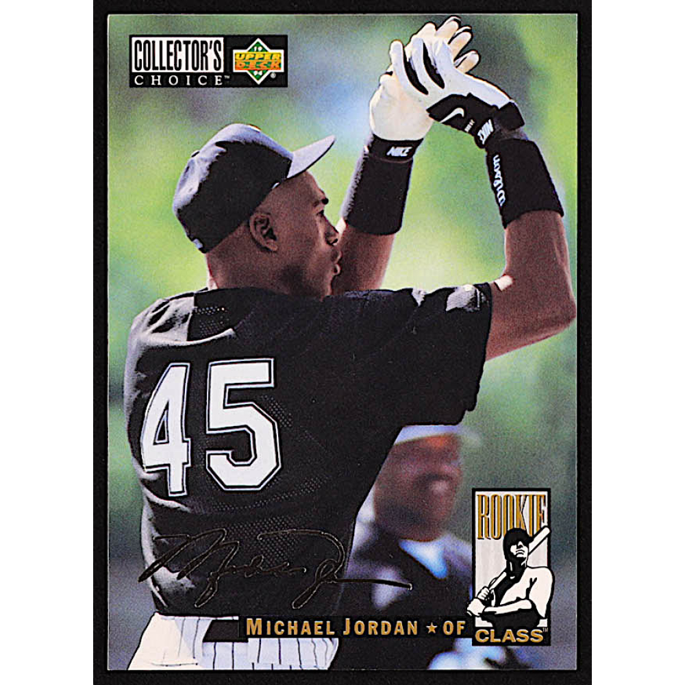 Michael Jordan 1994 Collector's Choice Silver Signature #661 RC ...