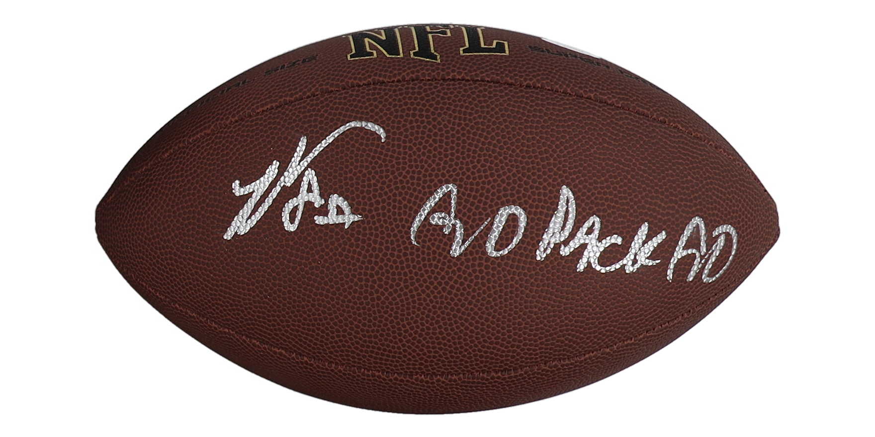 Romeo Doubs Signed NFL Football Inscribed "Go Pack Go" (JSA) at PristineAuction.com Romeo Doubs Signed NFL Football Inscribed "Go Pack Go" (JSA) at PristineAuction.com