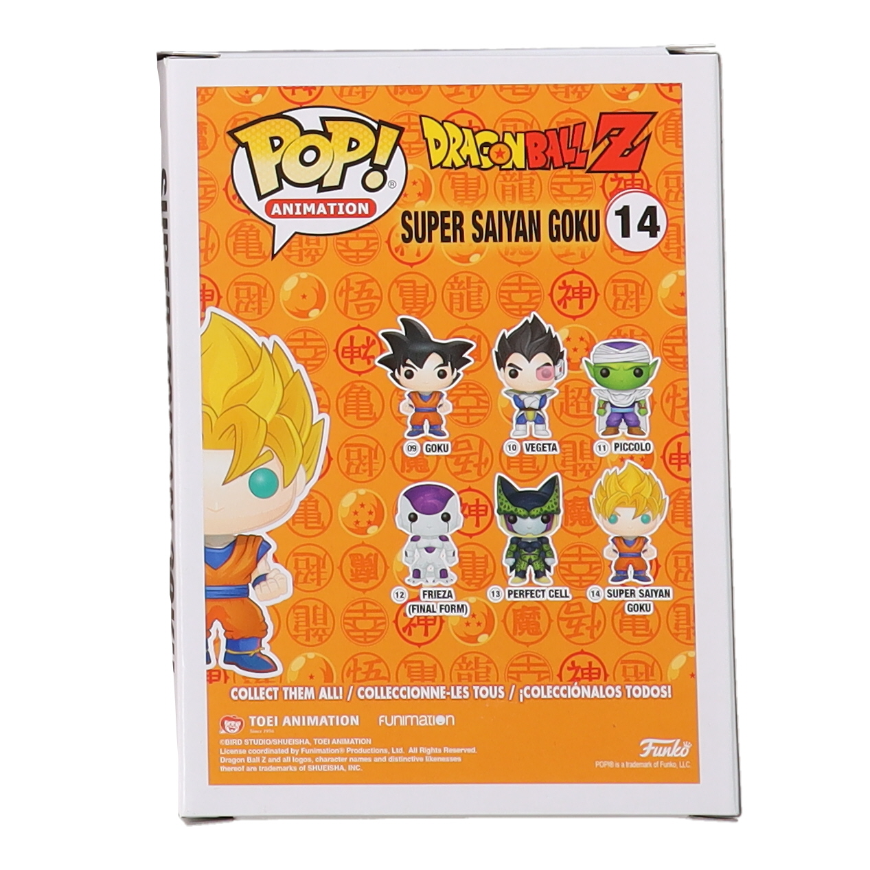 Peter Kelamis Signed "Dragon Ball Z" #14 Super Saiyan Goku Funko Pop! Vinyl Figure Inscribed "Goku" (OC Celebrity Marketing) at PristineAuction.com Peter Kelamis Signed "Dragon Ball Z" #14 Super Saiyan Goku Funko Pop! Vinyl Figure Inscribed "Goku" (OC Celebrity Marketing) at PristineAuction.com