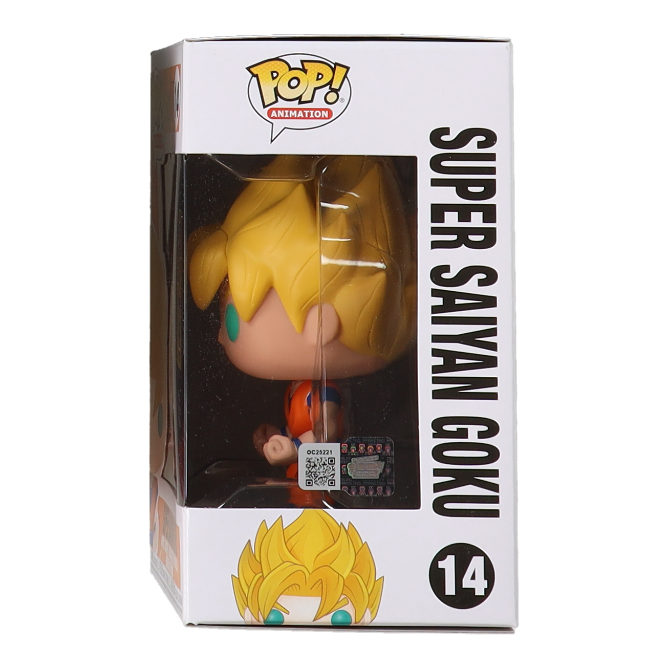 Peter Kelamis Signed "Dragon Ball Z" #14 Super Saiyan Goku Funko Pop! Vinyl Figure Inscribed "Goku" (OC Celebrity Marketing) at PristineAuction.com Peter Kelamis Signed "Dragon Ball Z" #14 Super Saiyan Goku Funko Pop! Vinyl Figure Inscribed "Goku" (OC Celebrity Marketing) at PristineAuction.com