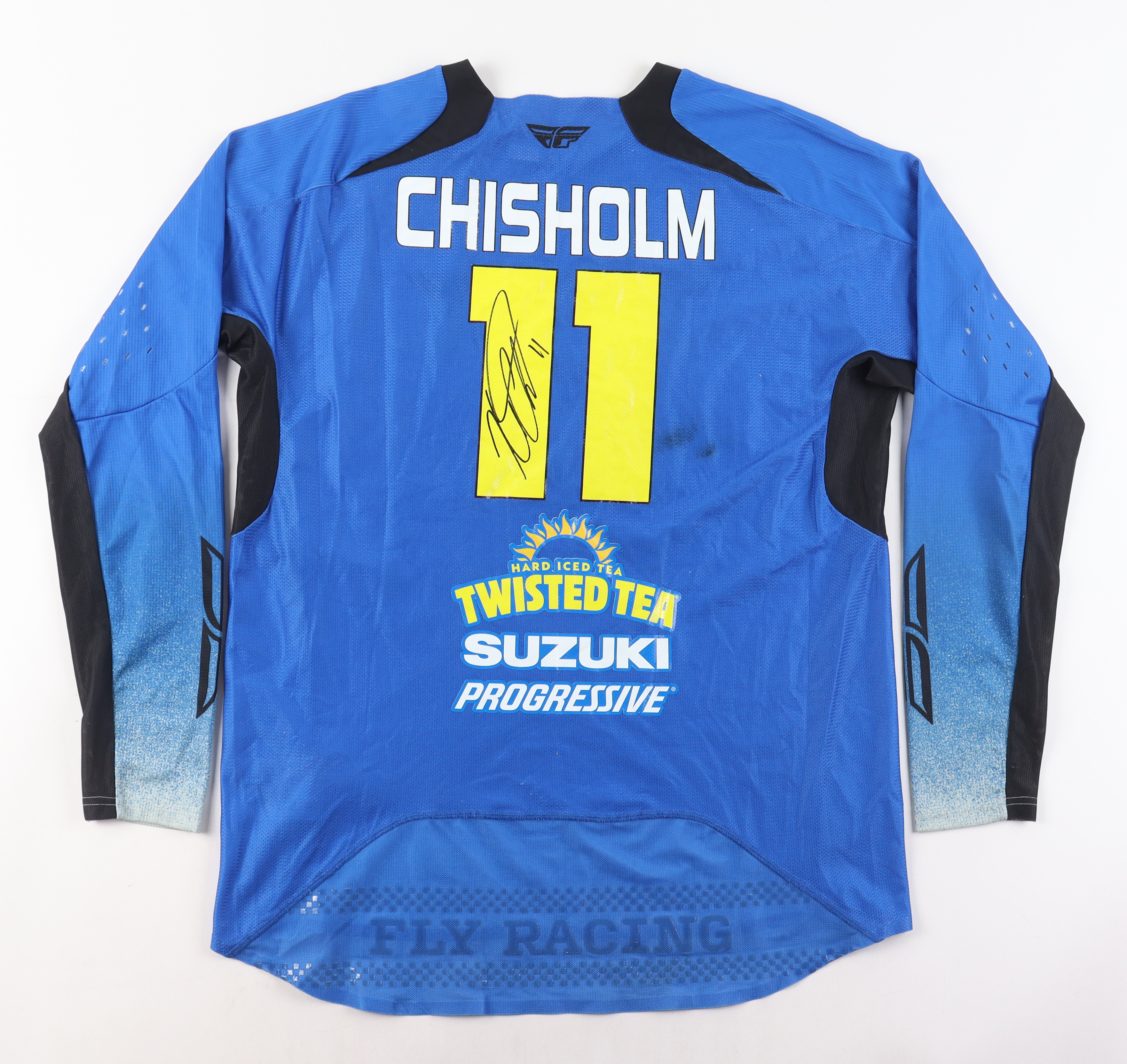 Kyle Chisholm Signed Race Issued Uniform with Jersey & Pants at PristineAuction.com Kyle Chisholm Signed Race Issued Uniform with Jersey & Pants at PristineAuction.com