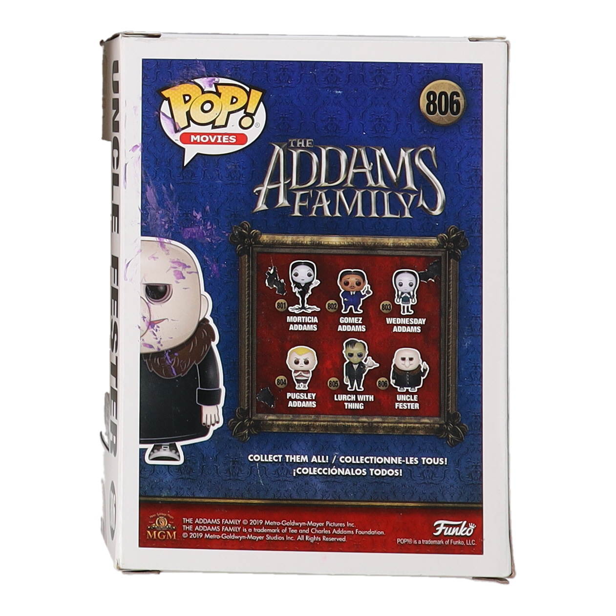 Christopher Lloyd Signed "The Adams Family" #806 Uncle Fester Funko Pop! Vinyl Figure (Beckett) at PristineAuction.com Christopher Lloyd Signed "The Adams Family" #806 Uncle Fester Funko Pop! Vinyl Figure (Beckett) at PristineAuction.com