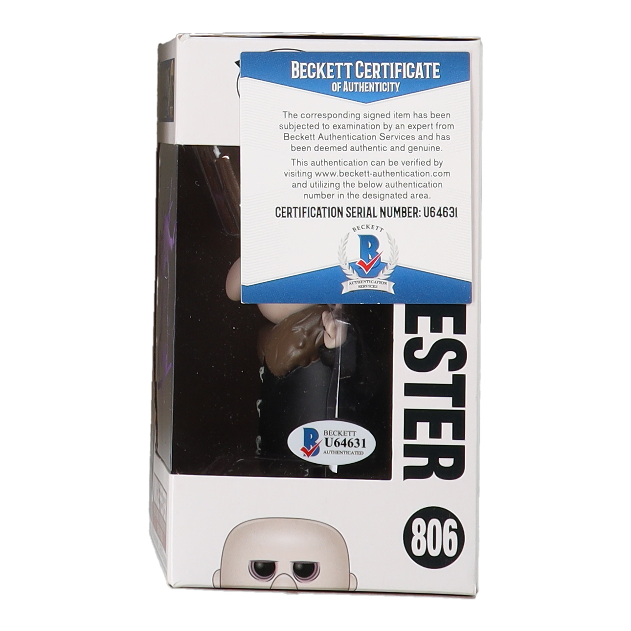 Christopher Lloyd Signed "The Adams Family" #806 Uncle Fester Funko Pop! Vinyl Figure (Beckett) at PristineAuction.com Christopher Lloyd Signed "The Adams Family" #806 Uncle Fester Funko Pop! Vinyl Figure (Beckett) at PristineAuction.com