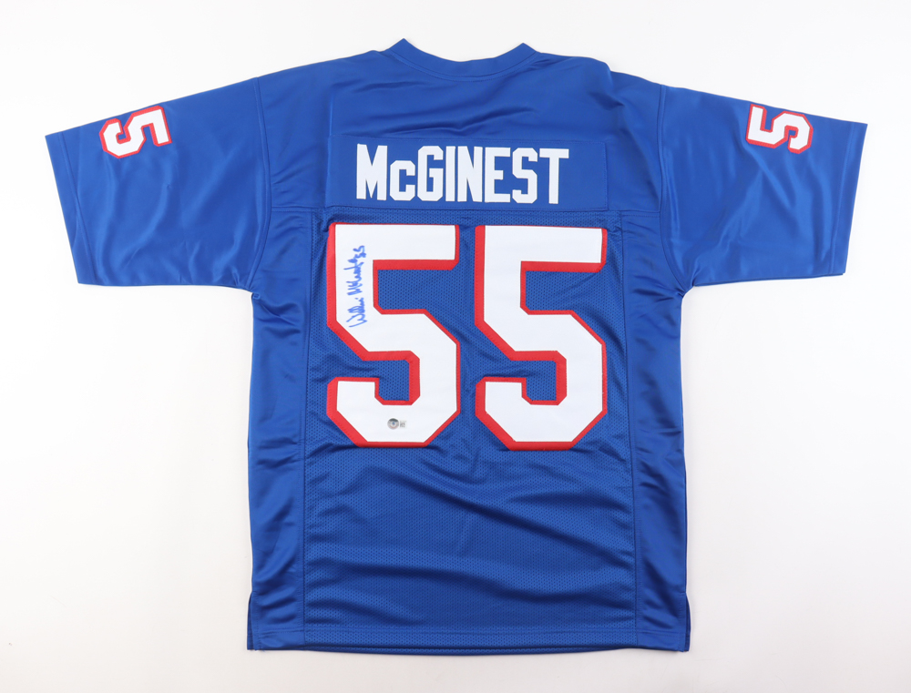 Willie McGinest Signed Jersey (Beckett) at PristineAuction.com Willie McGinest Signed Jersey (Beckett) at PristineAuction.com