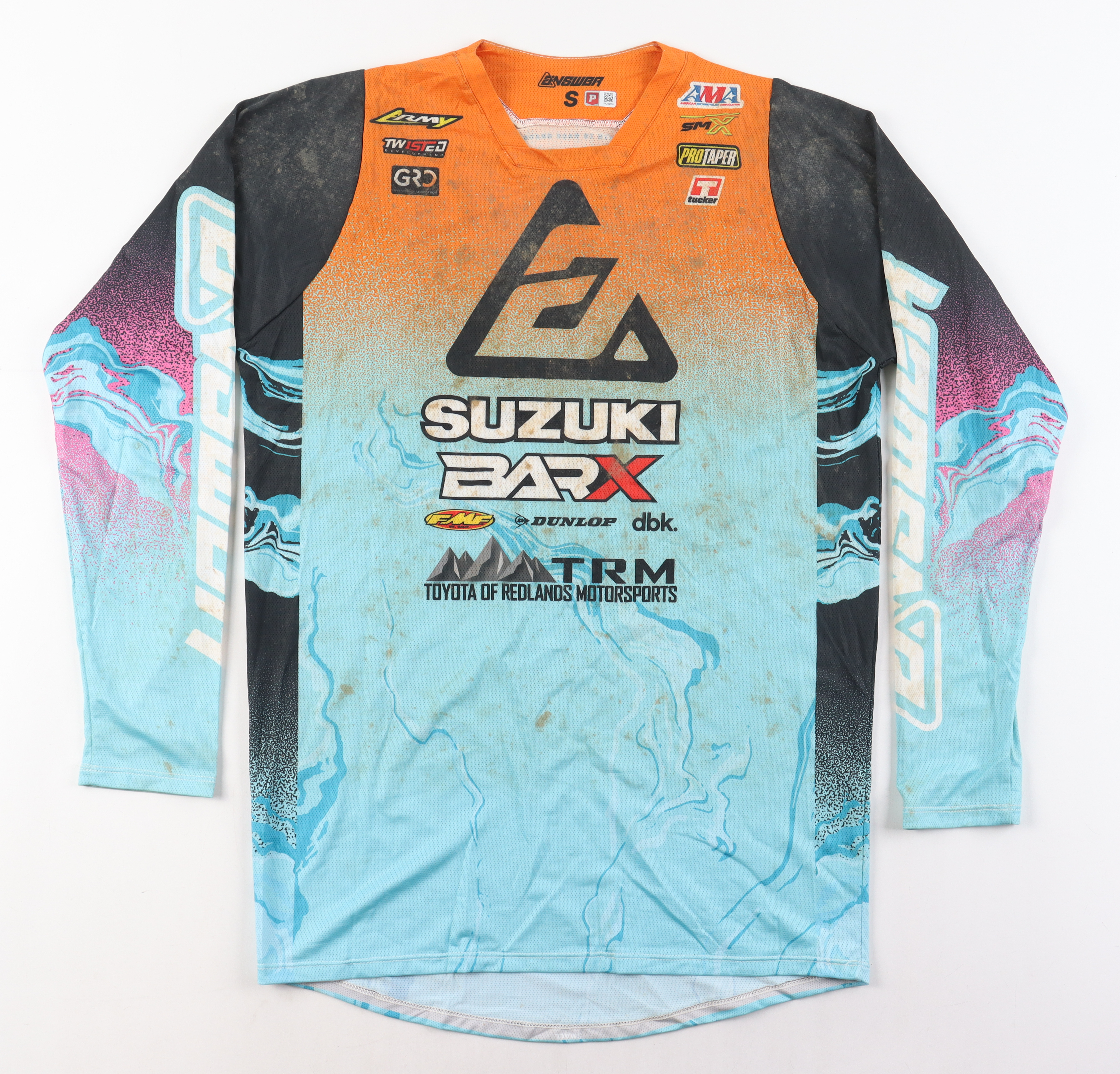 Dilan Schwartz Signed Race Worn Uniform with Jersey & Pants (PA) at PristineAuction.com Dilan Schwartz Signed Race Worn Uniform with Jersey & Pants (PA) at PristineAuction.com