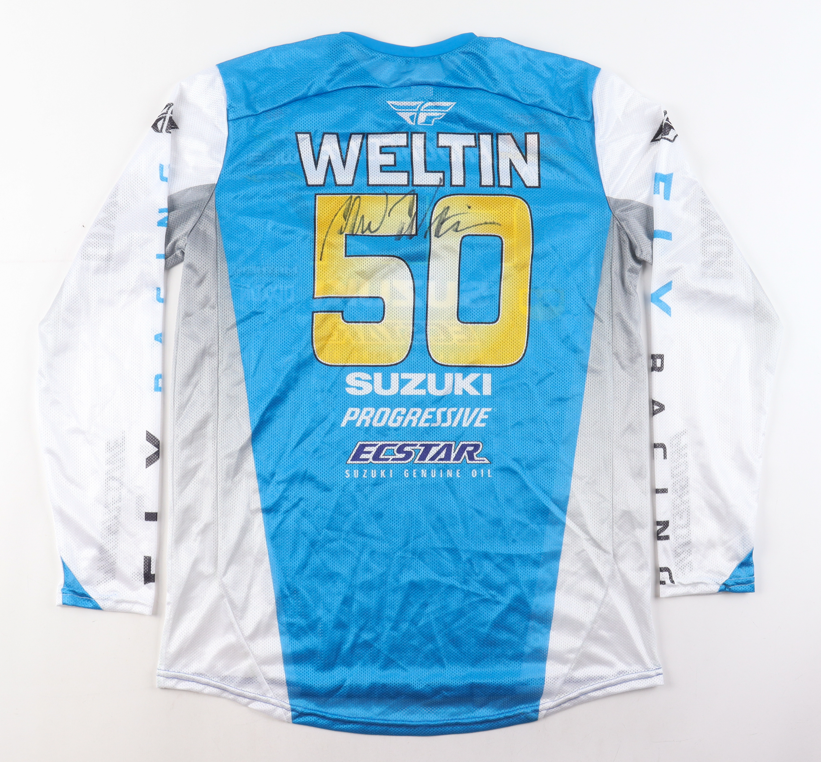 Marshal Weltin Signed Race Issued Uniform with Jersey & Pants (PA) at PristineAuction.com Marshal Weltin Signed Race Issued Uniform with Jersey & Pants (PA) at PristineAuction.com