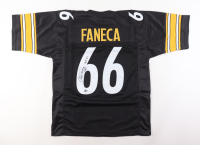 Alan Faneca Signed Jersey Inscribed "HOF 21" (Beckett) at PristineAuction.com