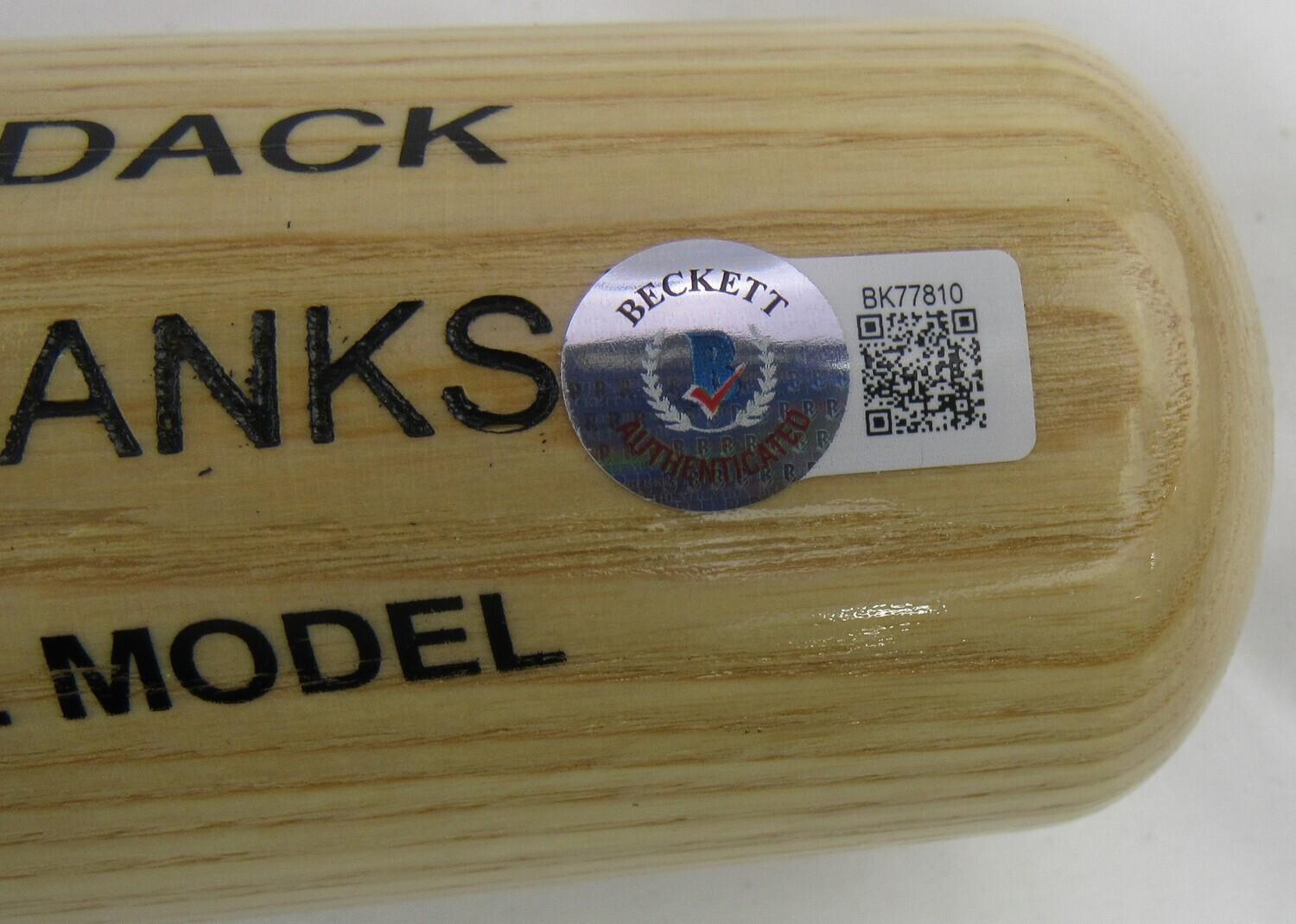 Ernie Banks Signed Rawlings Adirondack Player Model Baseball Bat Inscribed "512 HR" (Beckett) at PristineAuction.com Ernie Banks Signed Rawlings Adirondack Player Model Baseball Bat Inscribed "512 HR" (Beckett) at PristineAuction.com