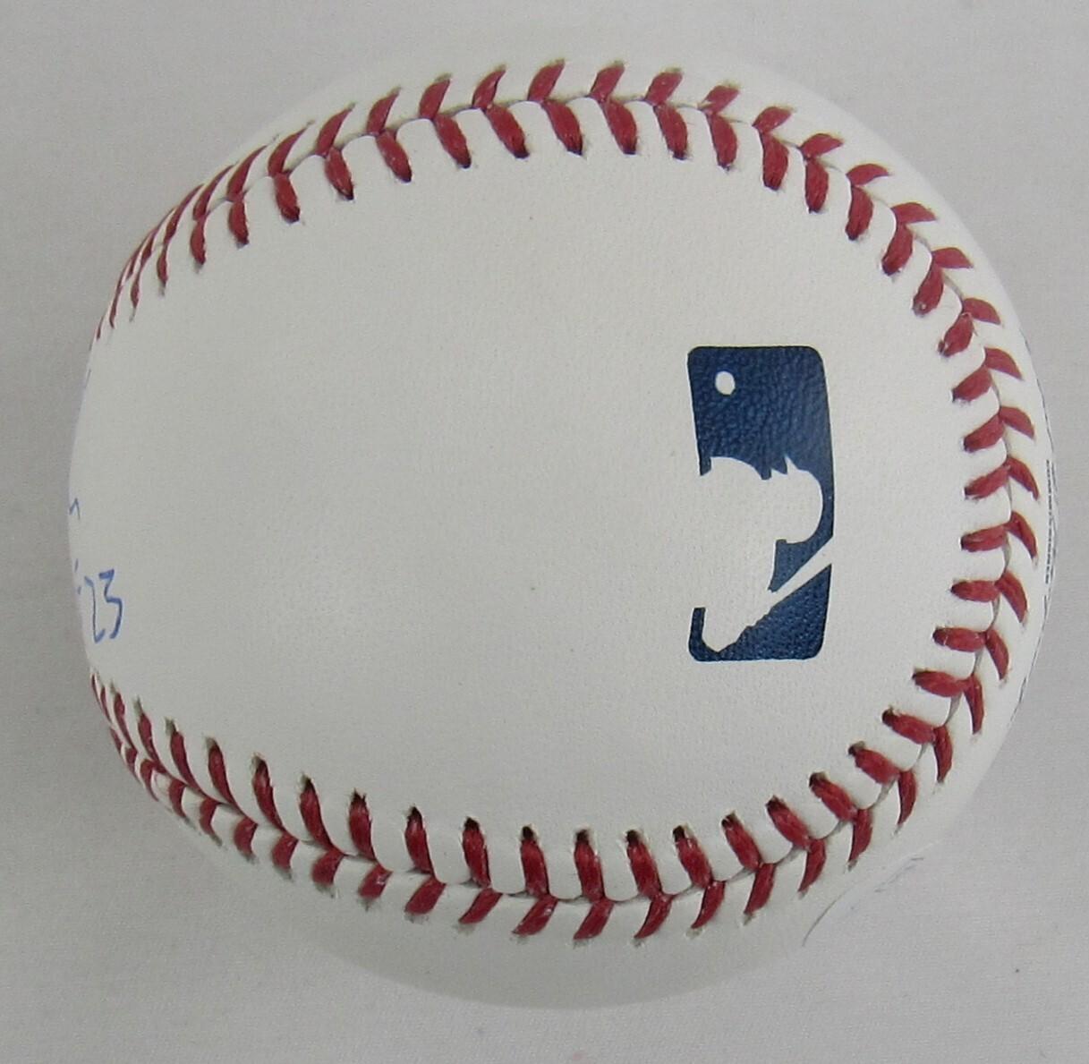 Scott Rolen Signed OML Baseball Inscribed "HOF 23" (JSA) at PristineAuction.com Scott Rolen Signed OML Baseball Inscribed "HOF 23" (JSA) at PristineAuction.com
