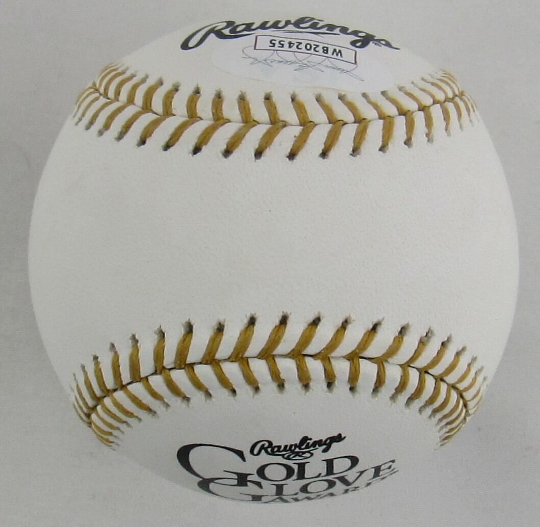 Scott Rolen Signed Gold Glove Award Logo Baseball (JSA) at PristineAuction.com Scott Rolen Signed Gold Glove Award Logo Baseball (JSA) at PristineAuction.com