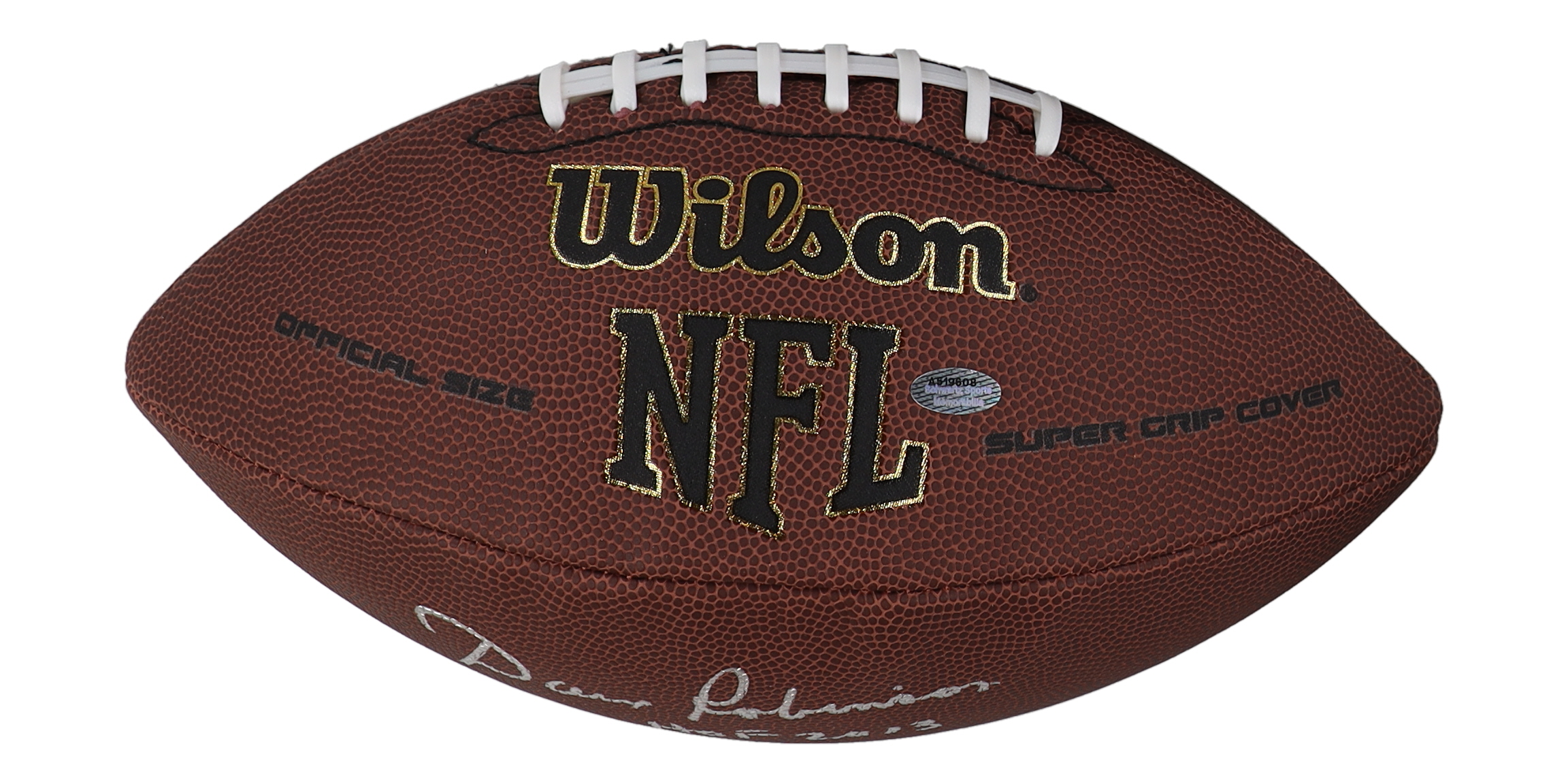 Dave Robinson Signed Wilson NFL Football Inscribed "HOF 2013" (Schwartz) at PristineAuction.com Dave Robinson Signed Wilson NFL Football Inscribed "HOF 2013" (Schwartz) at PristineAuction.com