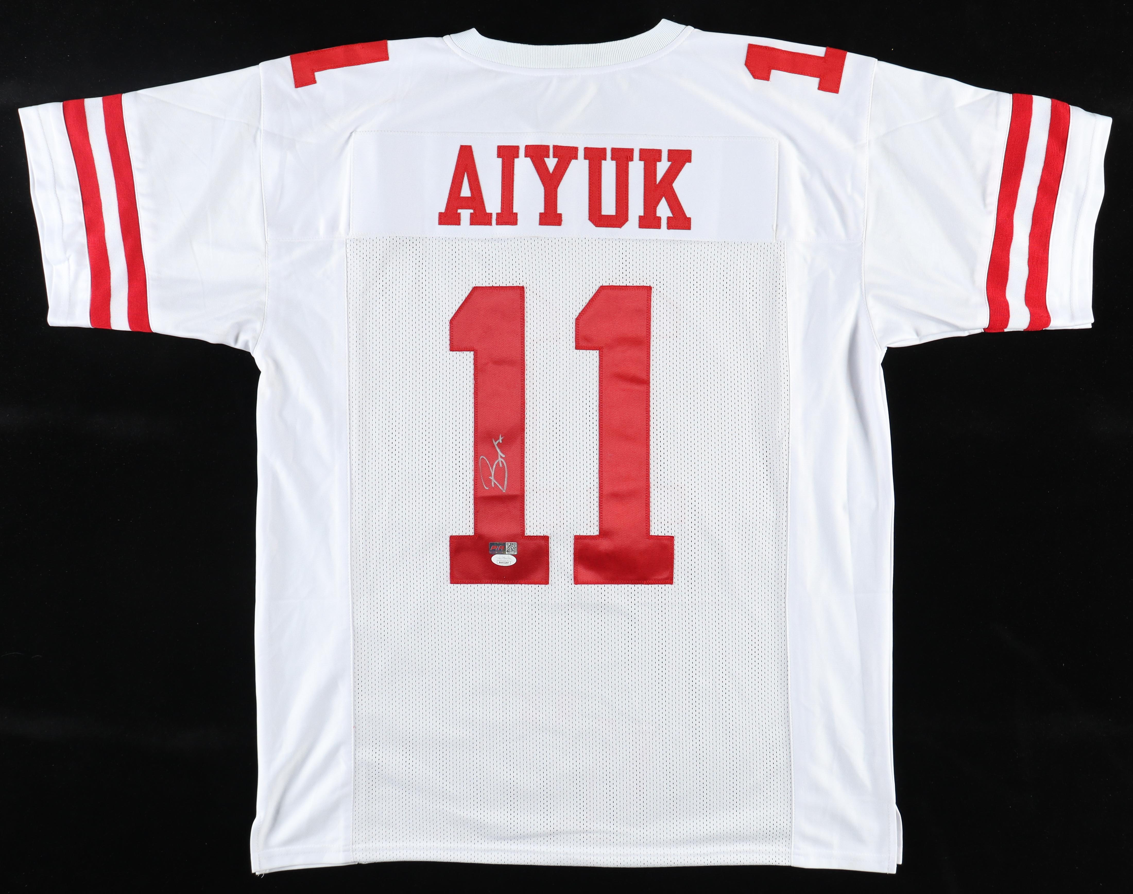 Brandon Aiyuk Signed Jersey (JSA) at PristineAuction.com Brandon Aiyuk Signed Jersey (JSA) at PristineAuction.com