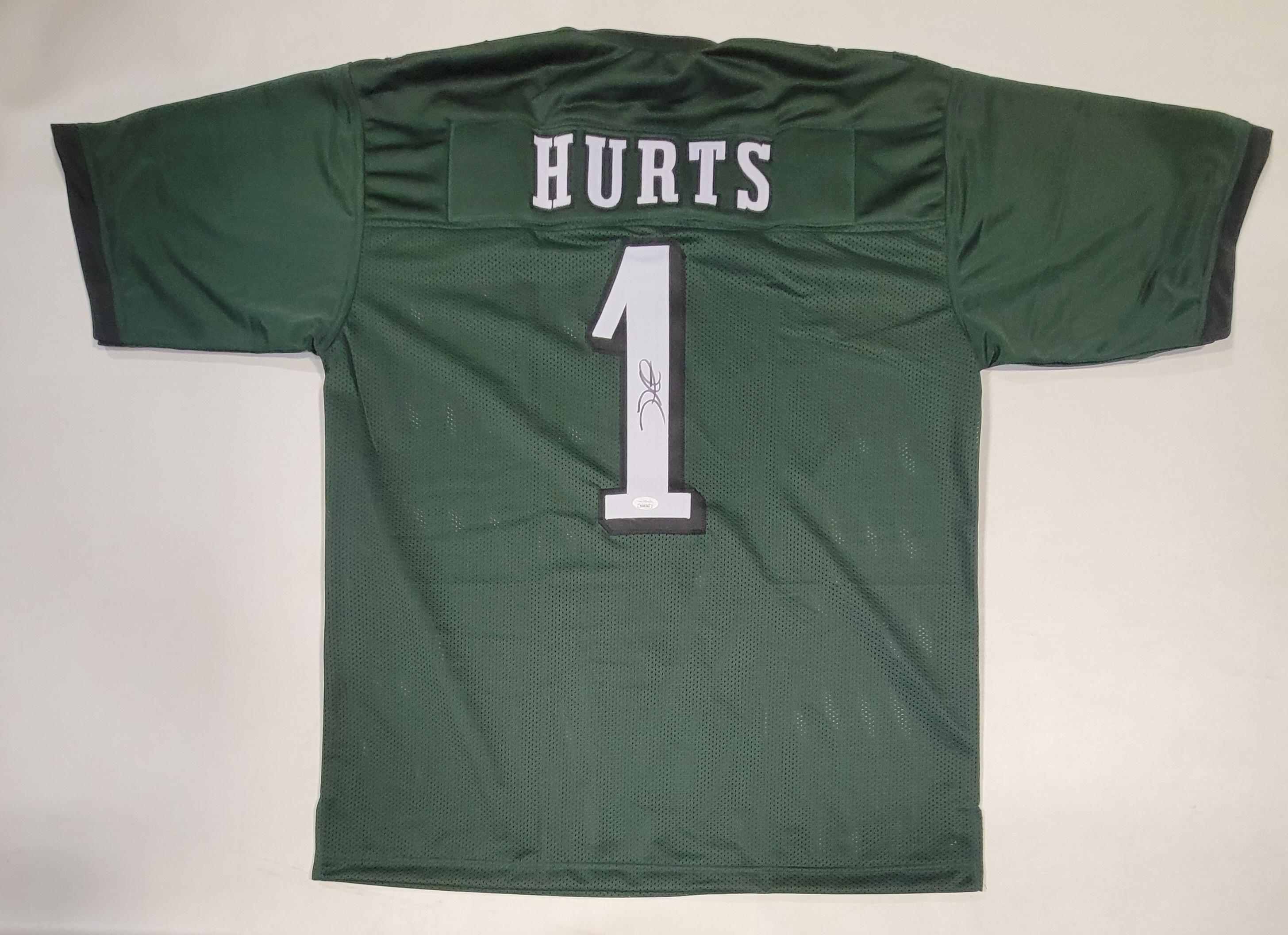 Jalen Hurts Signed Jersey (JSA) at PristineAuction.com Jalen Hurts Signed Jersey (JSA) at PristineAuction.com