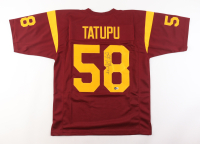 Lofa Tatupu Signed Jersey (Beckett) at PristineAuction.com