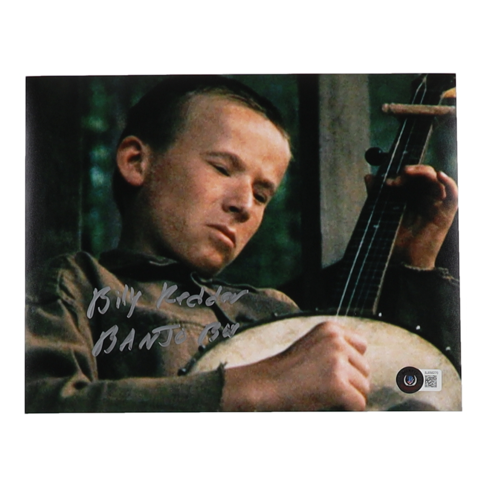 Billy Redden Signed "Deliverance" 8x10 Photo Inscribed "Banjo Boy