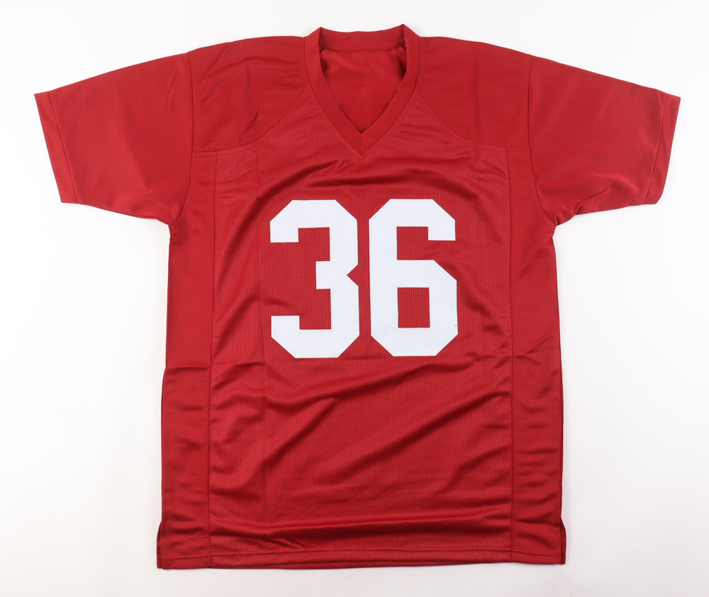 Steve Owens Signed Jersey Inscribed "69 Heisman" (Beckett) at PristineAuction.com Steve Owens Signed Jersey Inscribed "69 Heisman" (Beckett) at PristineAuction.com