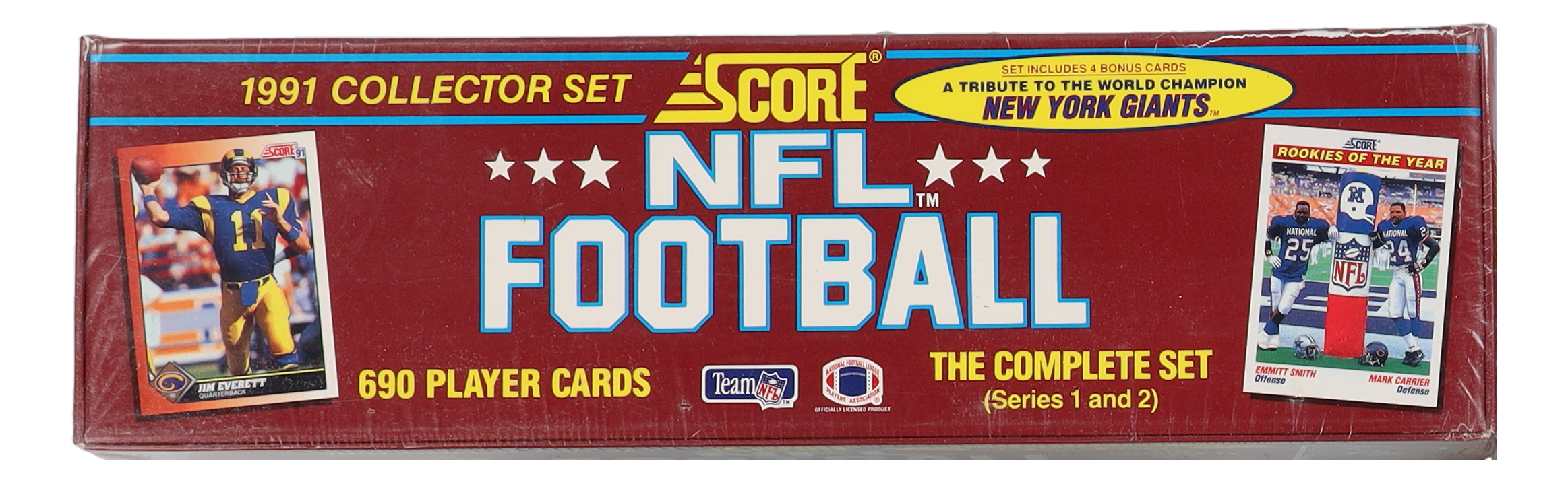 1991 Score NFL Football Complete Set Of (690) Cards at PristineAuction.com 1991 Score NFL Football Complete Set Of (690) Cards at PristineAuction.com