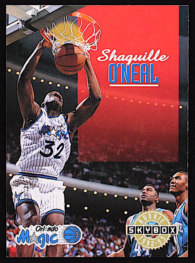 Shaquille O'Neal 1992-93 SkyBox #382 SP RC at PristineAuction.com Shaquille O'Neal 1992-93 SkyBox #382 SP RC at PristineAuction.com