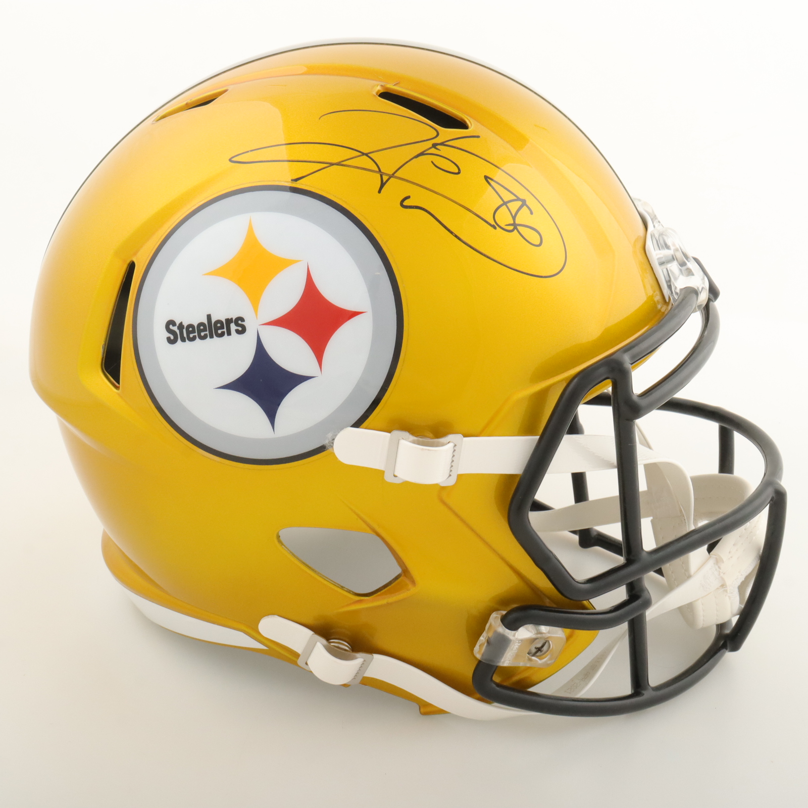Hines Ward Signed Steelers Full-Size Flash Alternate Speed Helmet (JSA) at PristineAuction.com Hines Ward Signed Steelers Full-Size Flash Alternate Speed Helmet (JSA) at PristineAuction.com